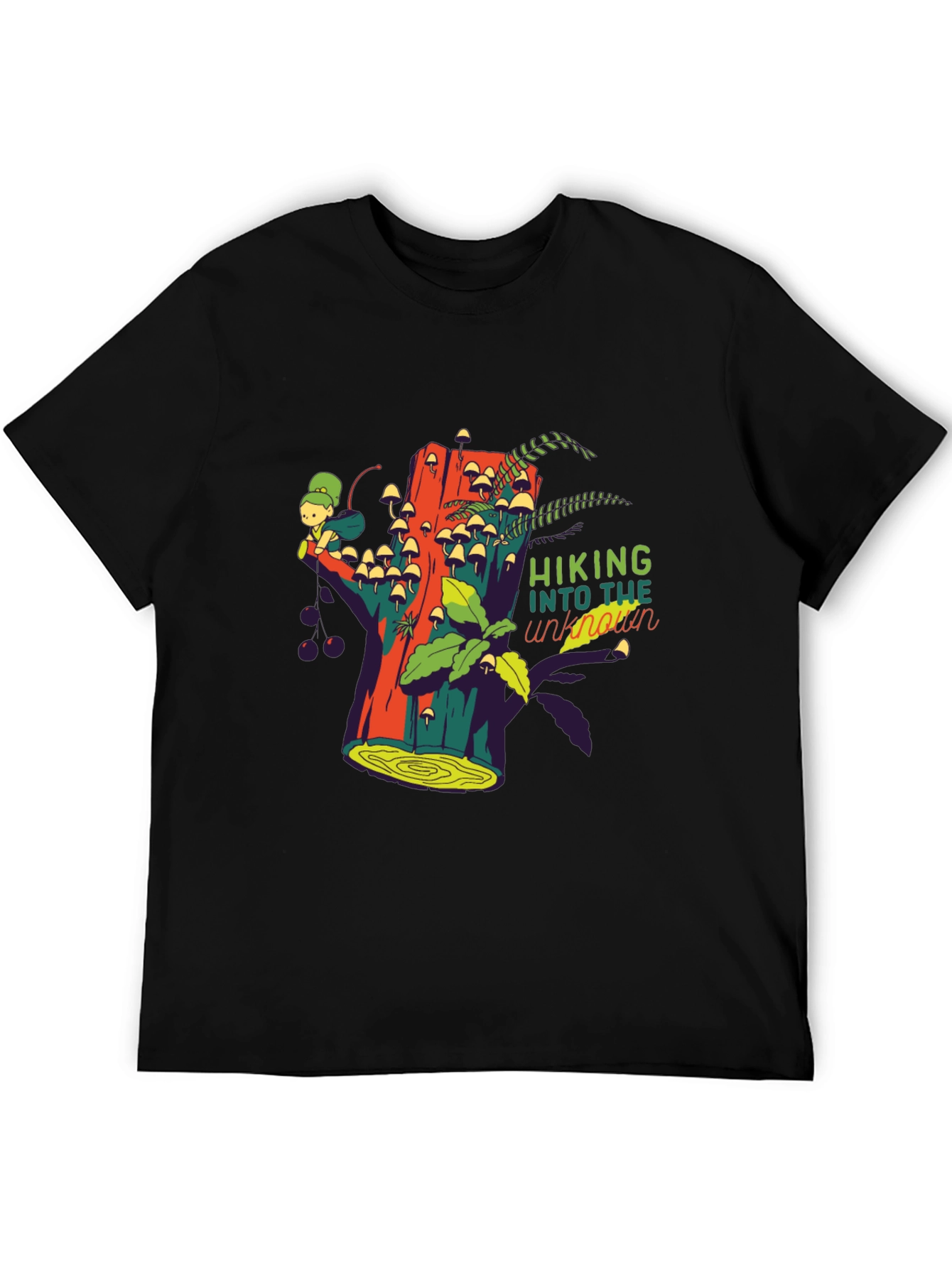 Hiking Into The Unknown Graphic Tee