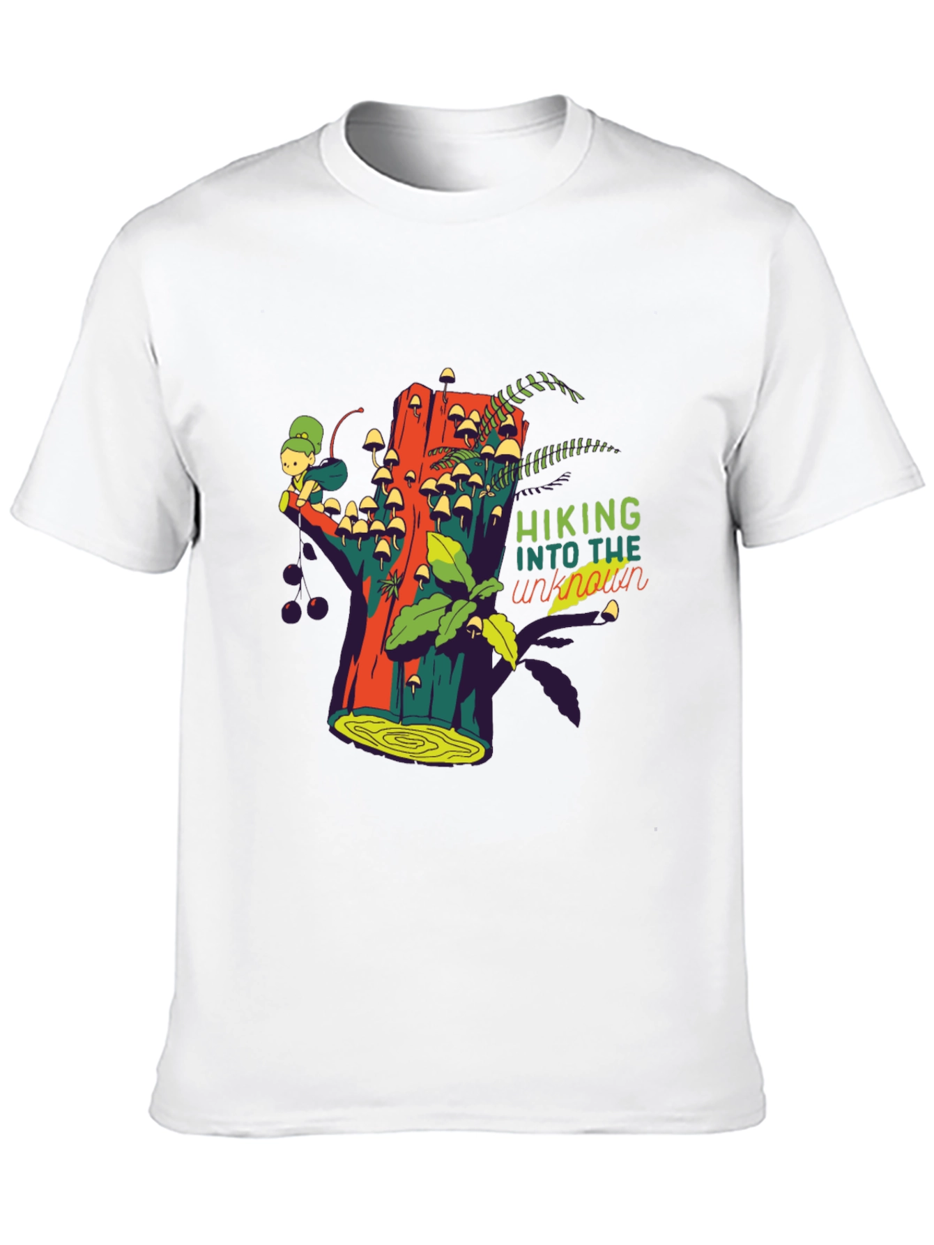 Hiking Into The Unknown Graphic Tee