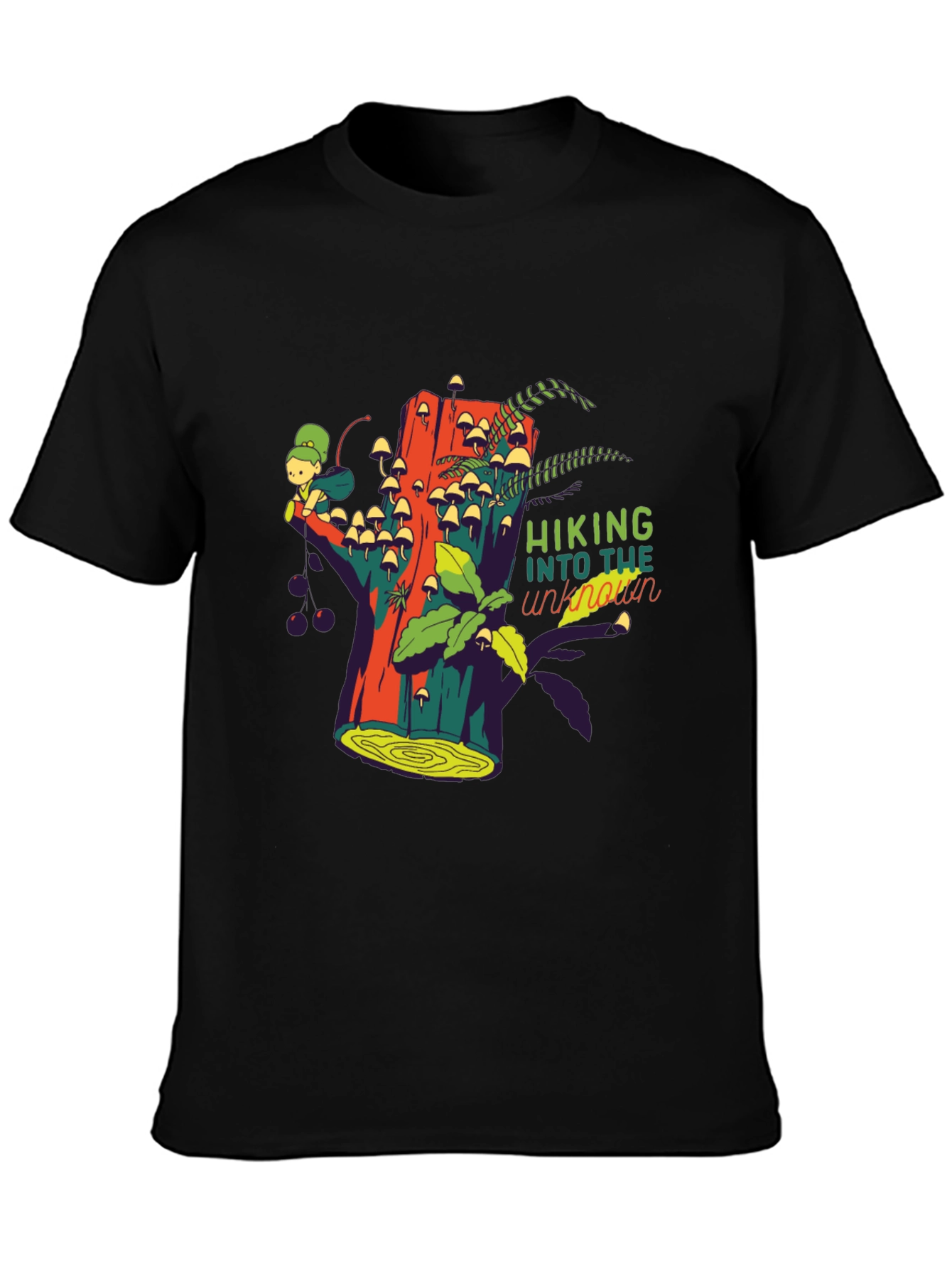 Hiking Into The Unknown Graphic Tee