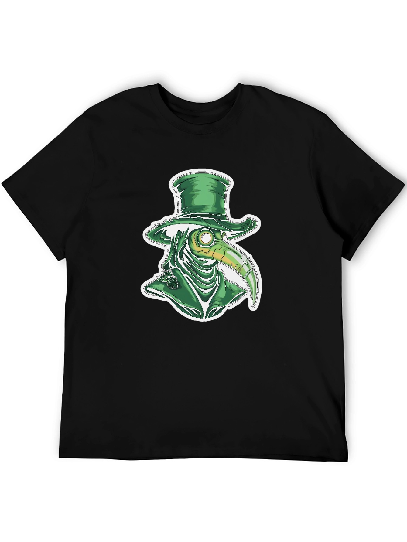 Plague Doctor Leprechaun St Patricks Day T-Shirt