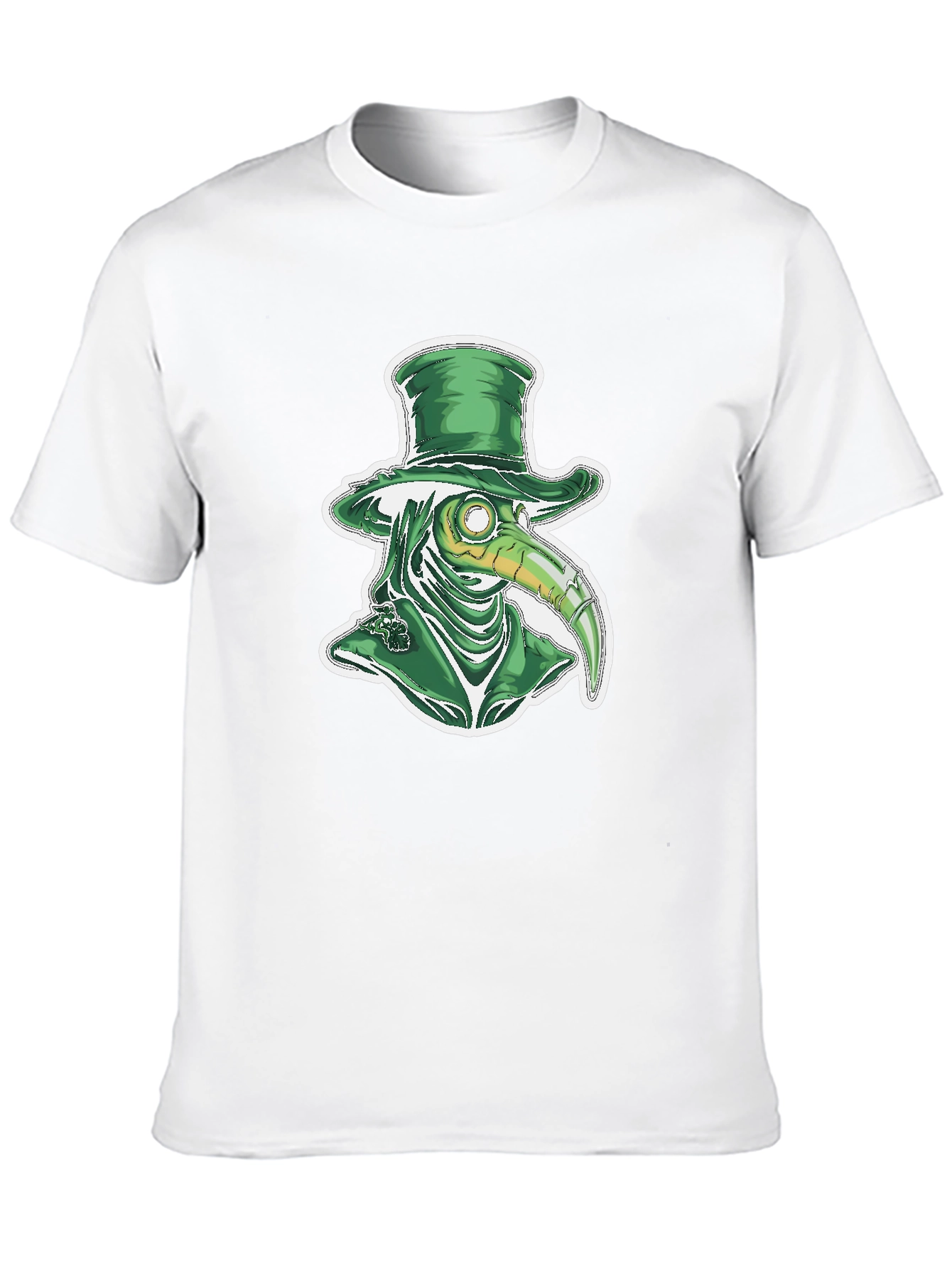 Plague Doctor Leprechaun St Patricks Day T-Shirt