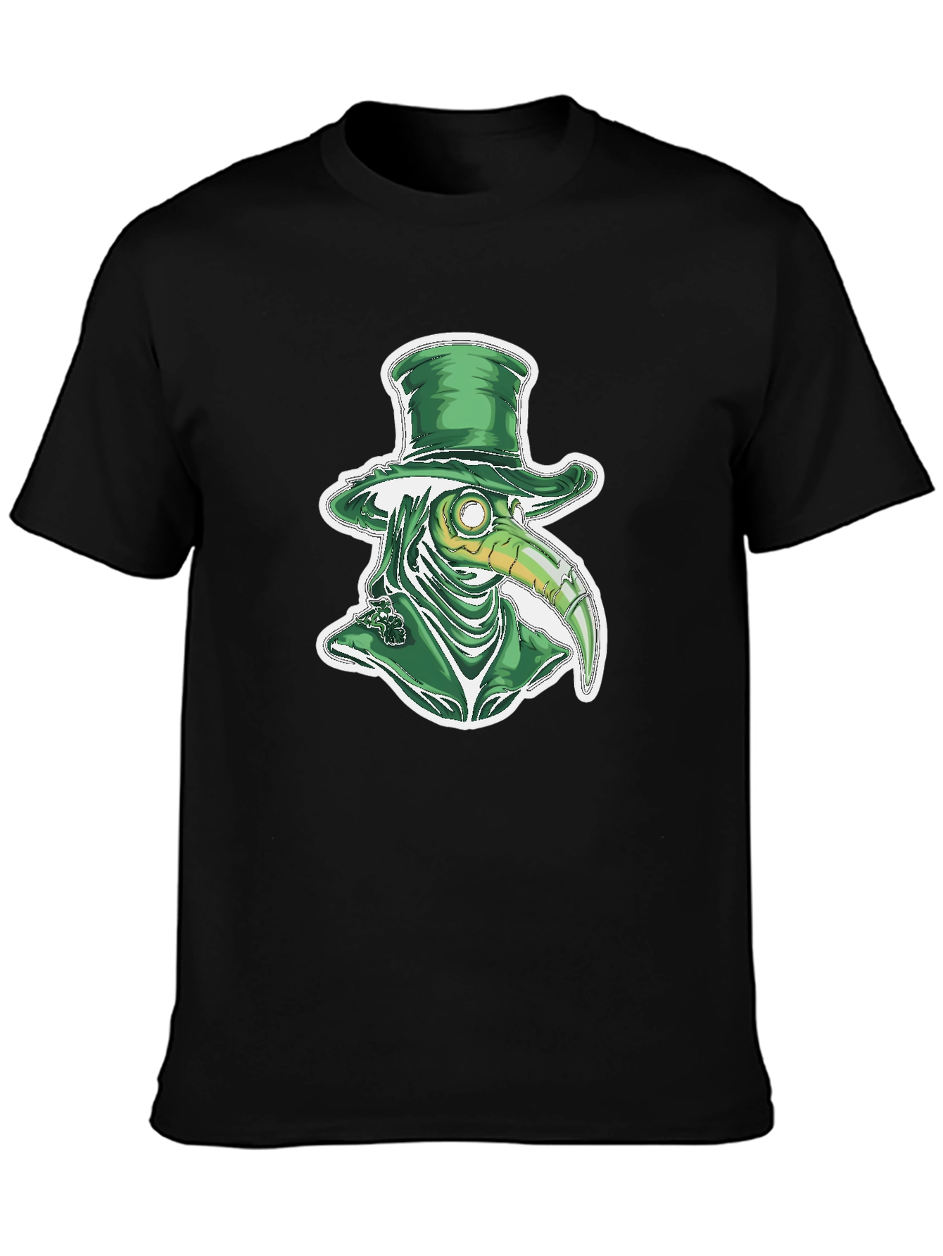 Plague Doctor Leprechaun St Patricks Day T-Shirt