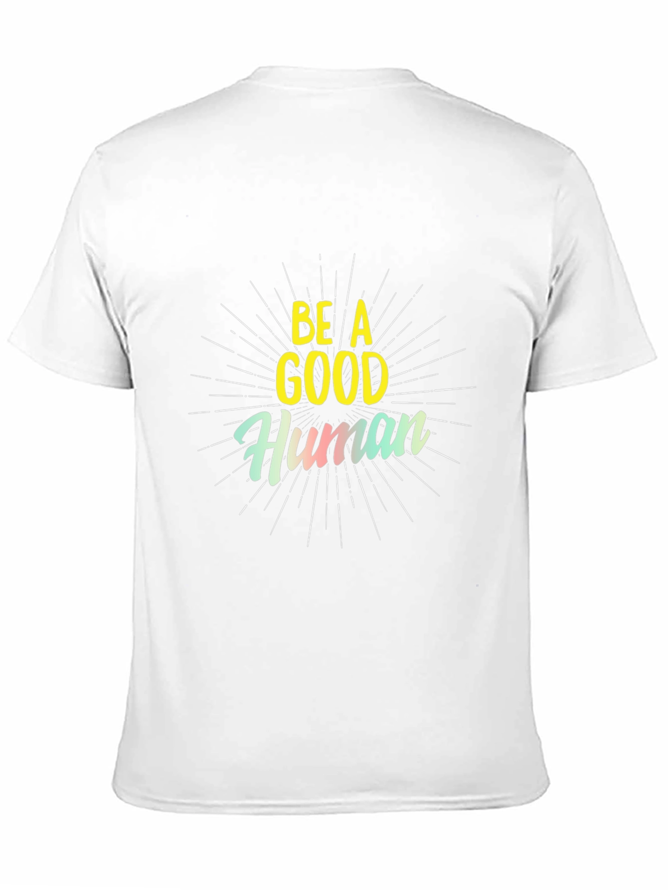 Be A Good Human Black Graphic Tee