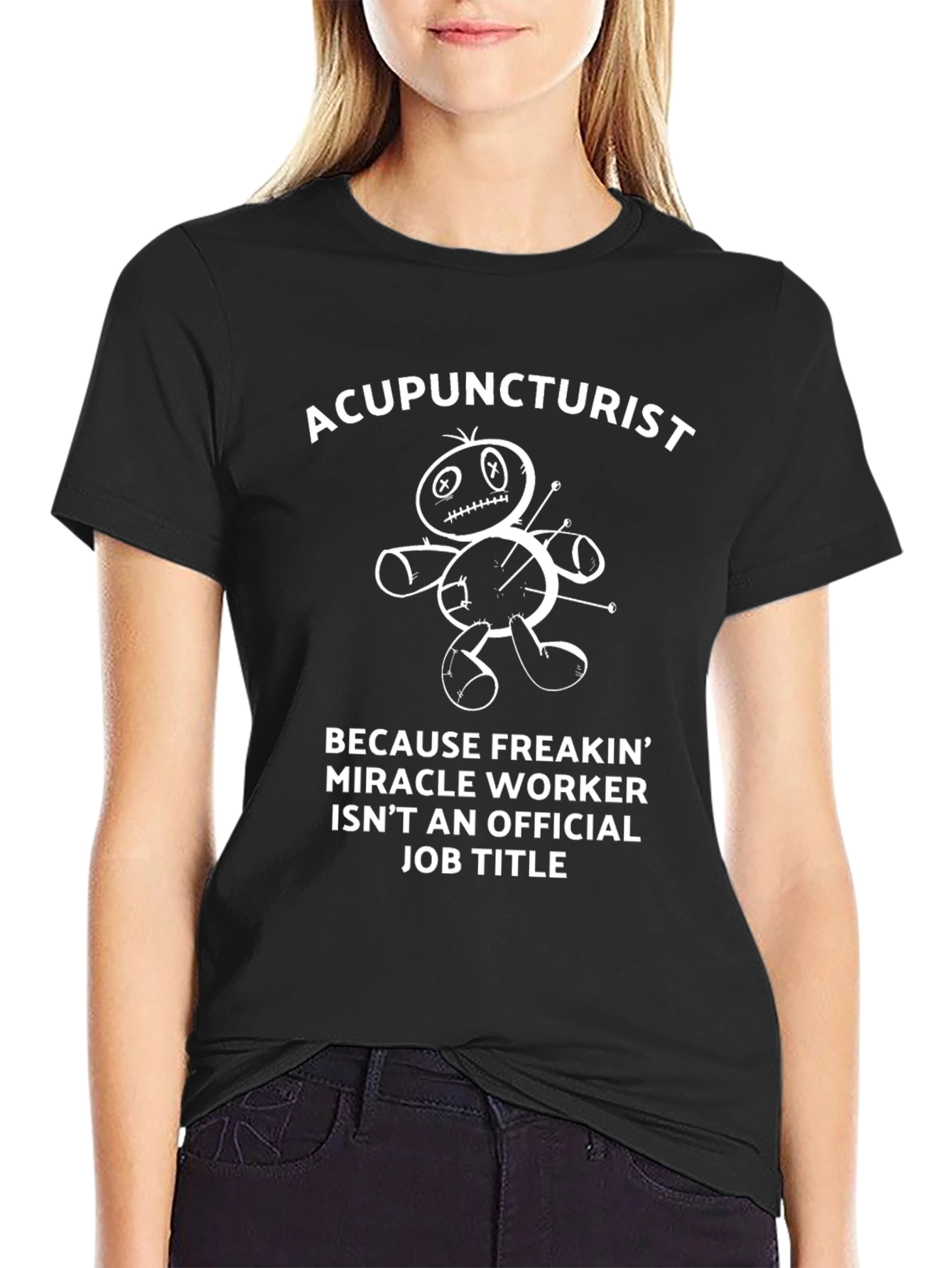 Acupuncturist Job Title T-Shirt