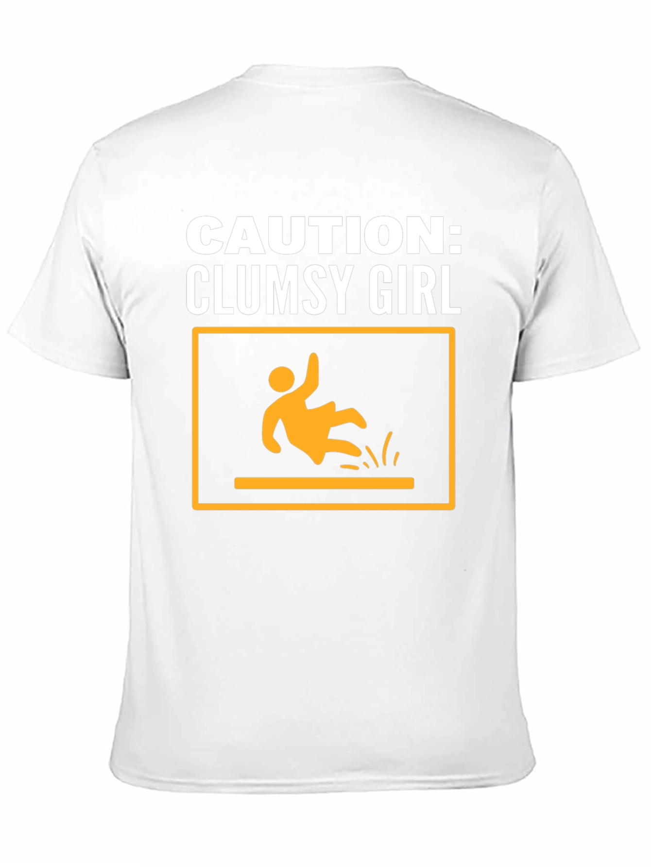 Caution: Clumsy Girl Graphic Tee - Unisex