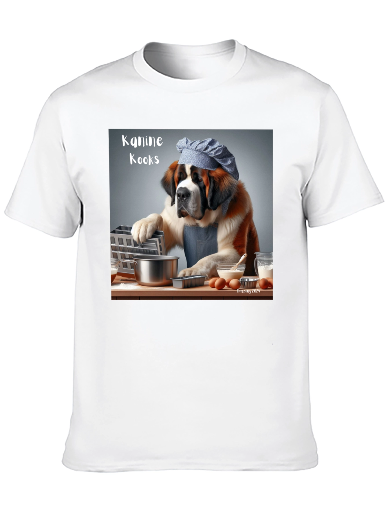 Kanine Kooks T-Shirt - Dog Baker Tee