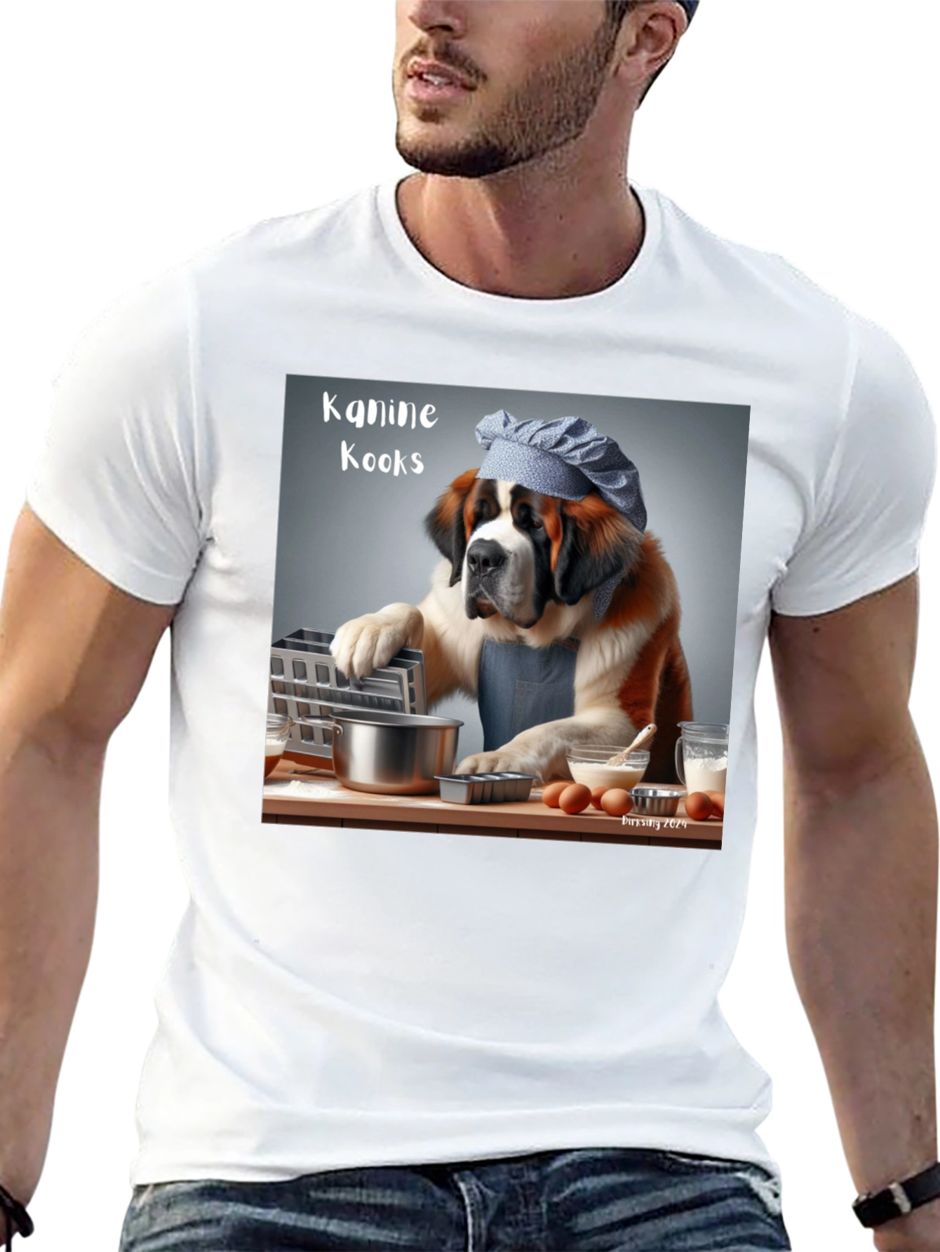 Kanine Kooks T-Shirt - Dog Baker Tee