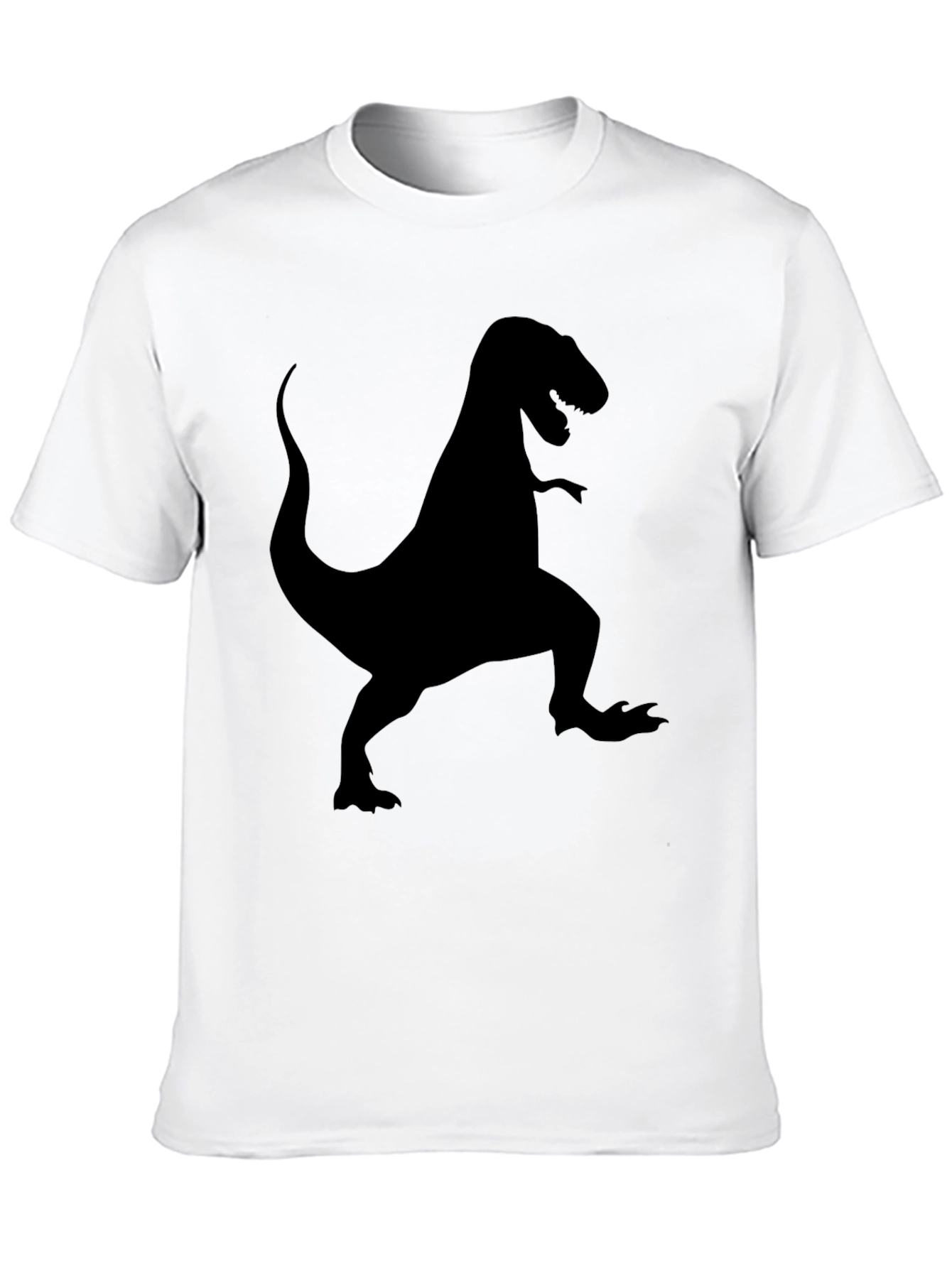 Dinosaur T-Shirt - Mens Black Graphic Tee