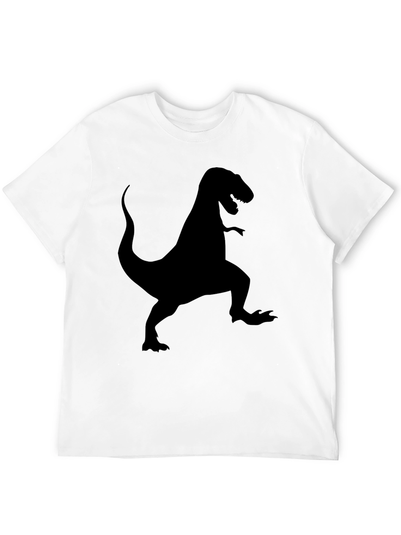 Dinosaur T-Shirt - Mens Black Graphic Tee