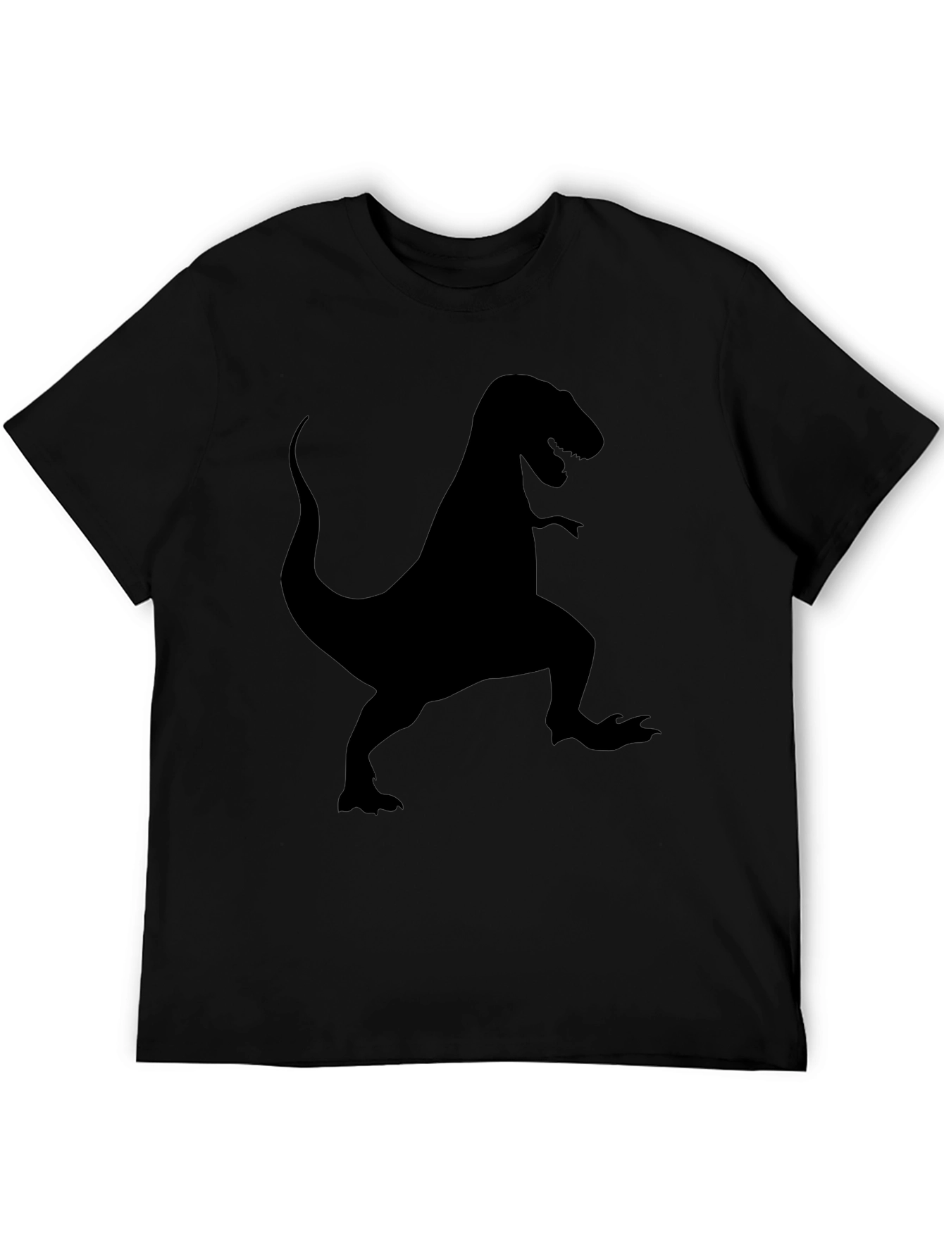 Dinosaur T-Shirt - Mens Black Graphic Tee