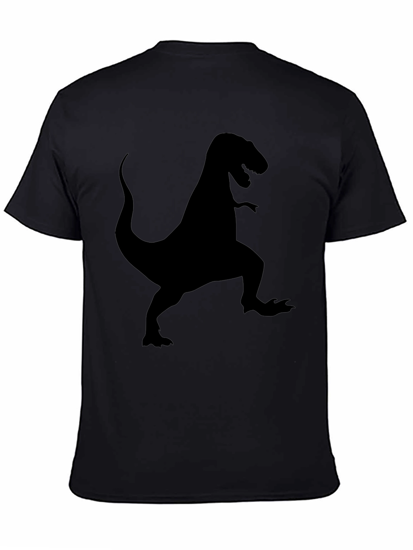 Dinosaur T-Shirt - Mens Black Graphic Tee