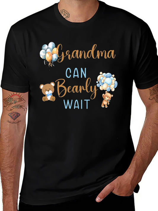 Grandma Can Bearly Wait T-Shirt