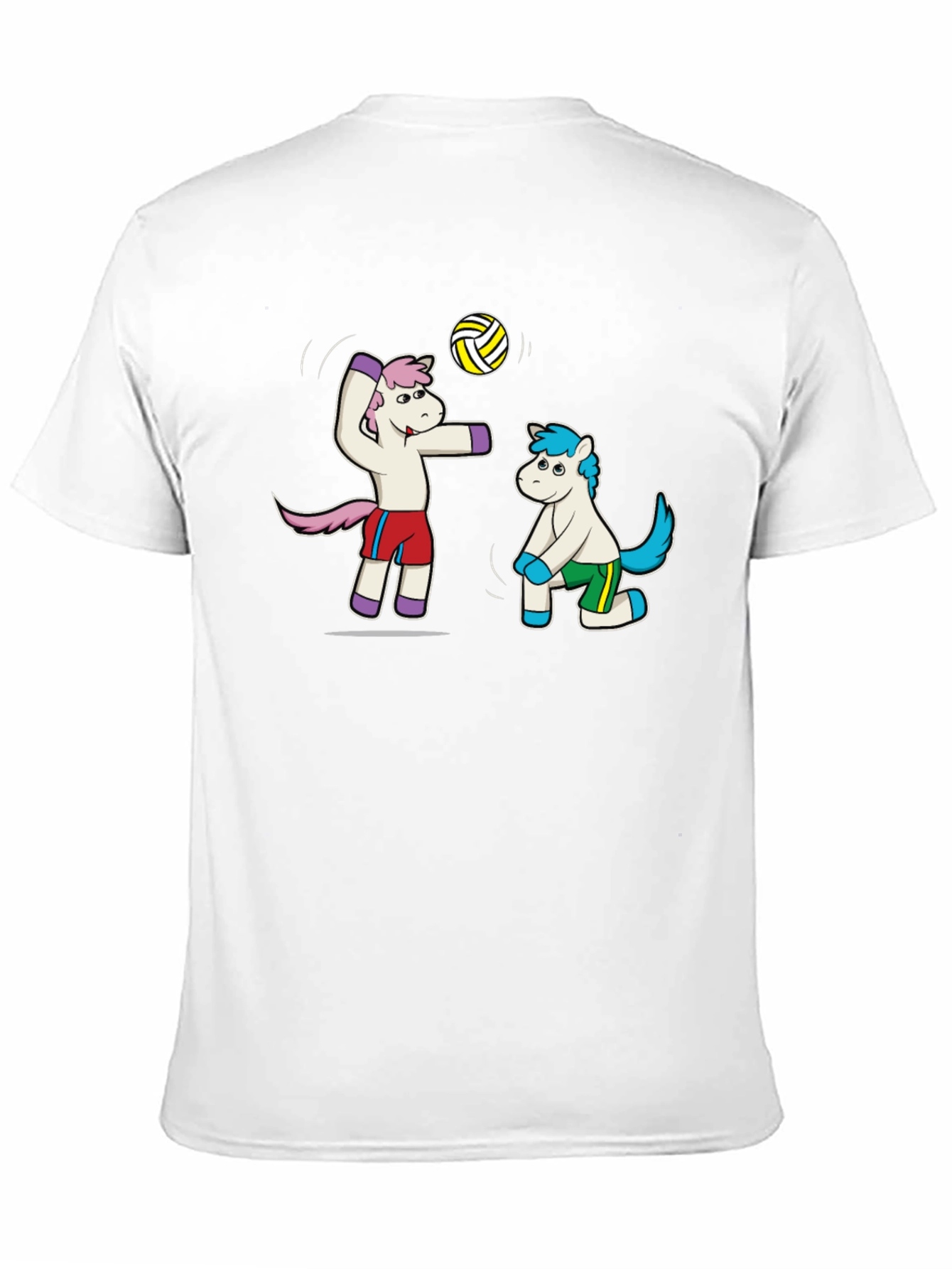 Unicorn Volleyball Graphic Tee