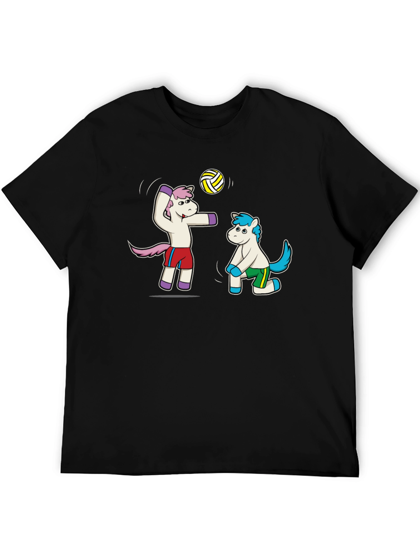 Unicorn Volleyball Graphic Tee