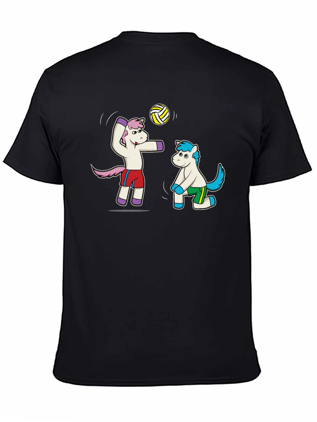 Unicorn Volleyball Graphic Tee
