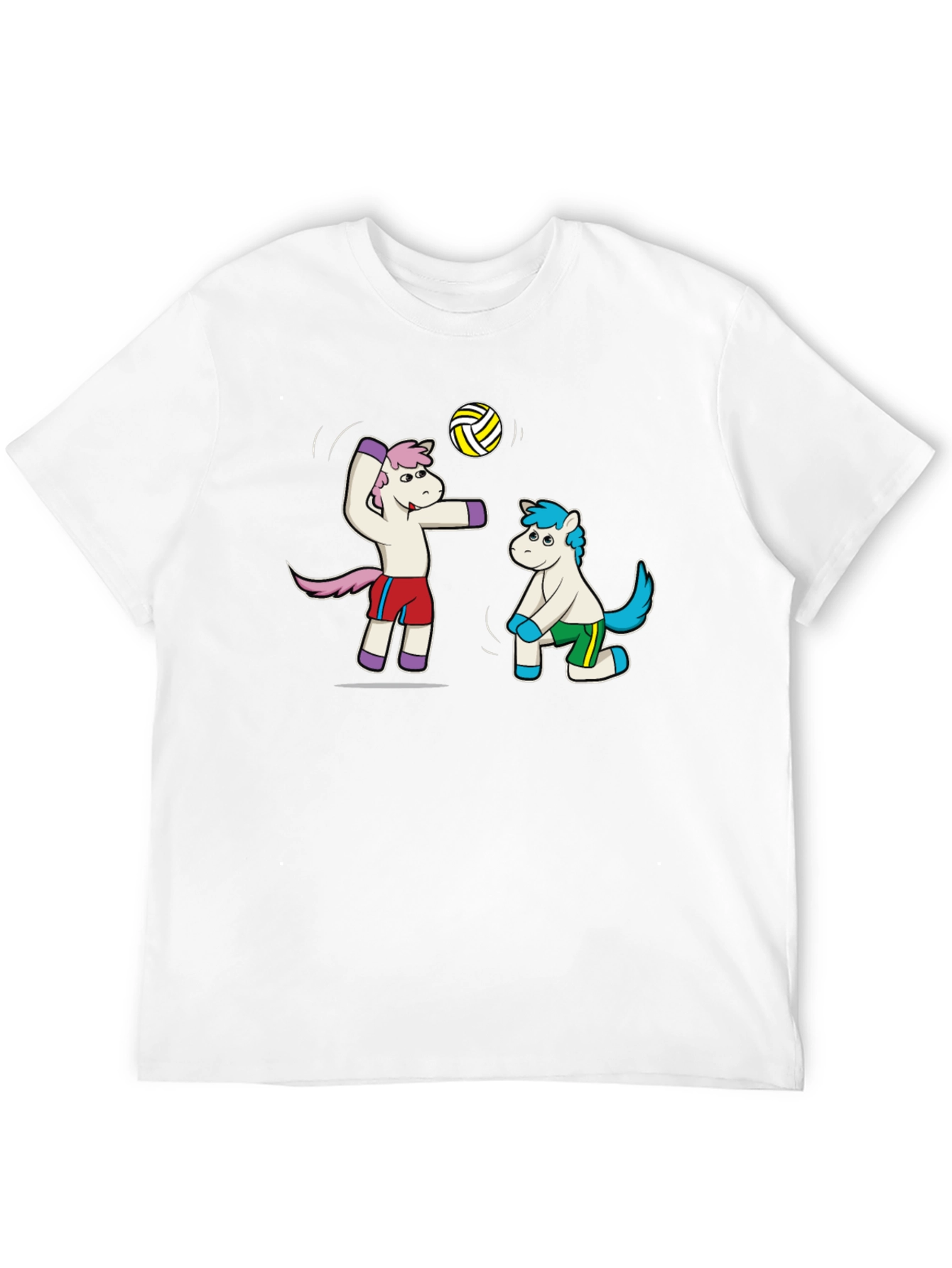 Unicorn Volleyball Graphic Tee