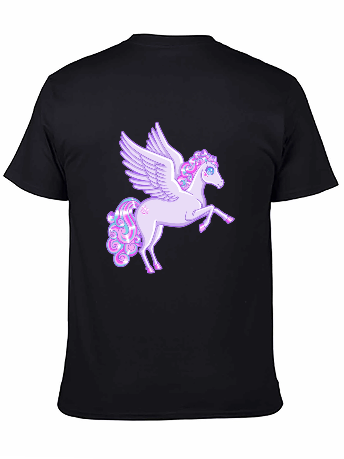 Pegasus Graphic Tee - Black
