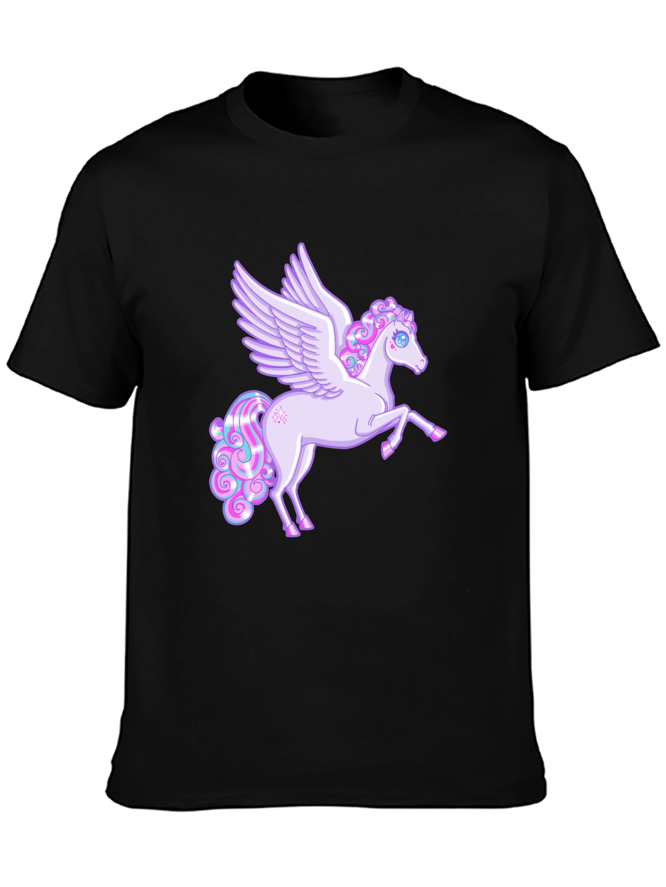 Pegasus Graphic Tee - Black