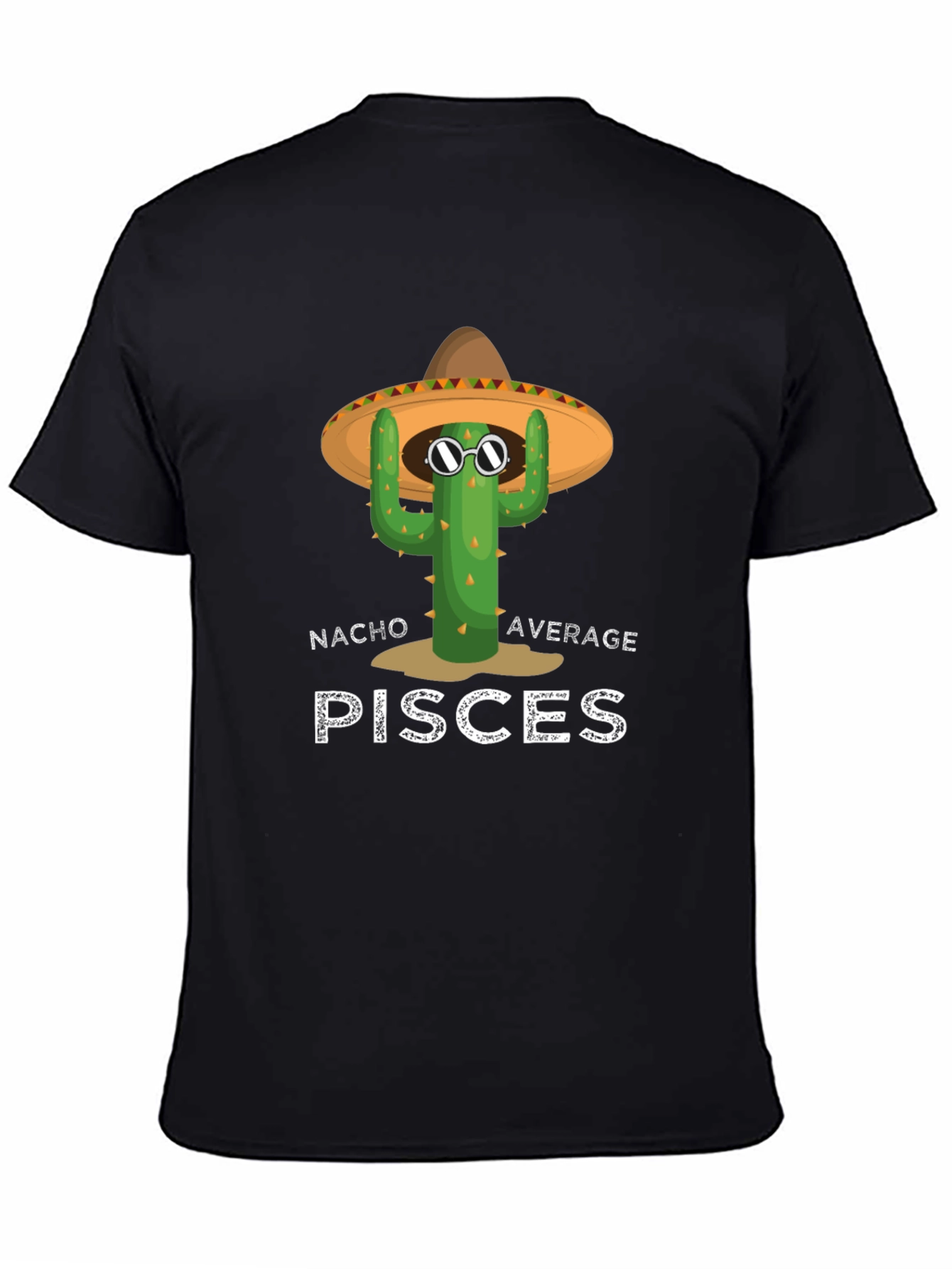 Nacho Average Pisces Cactus T-Shirt