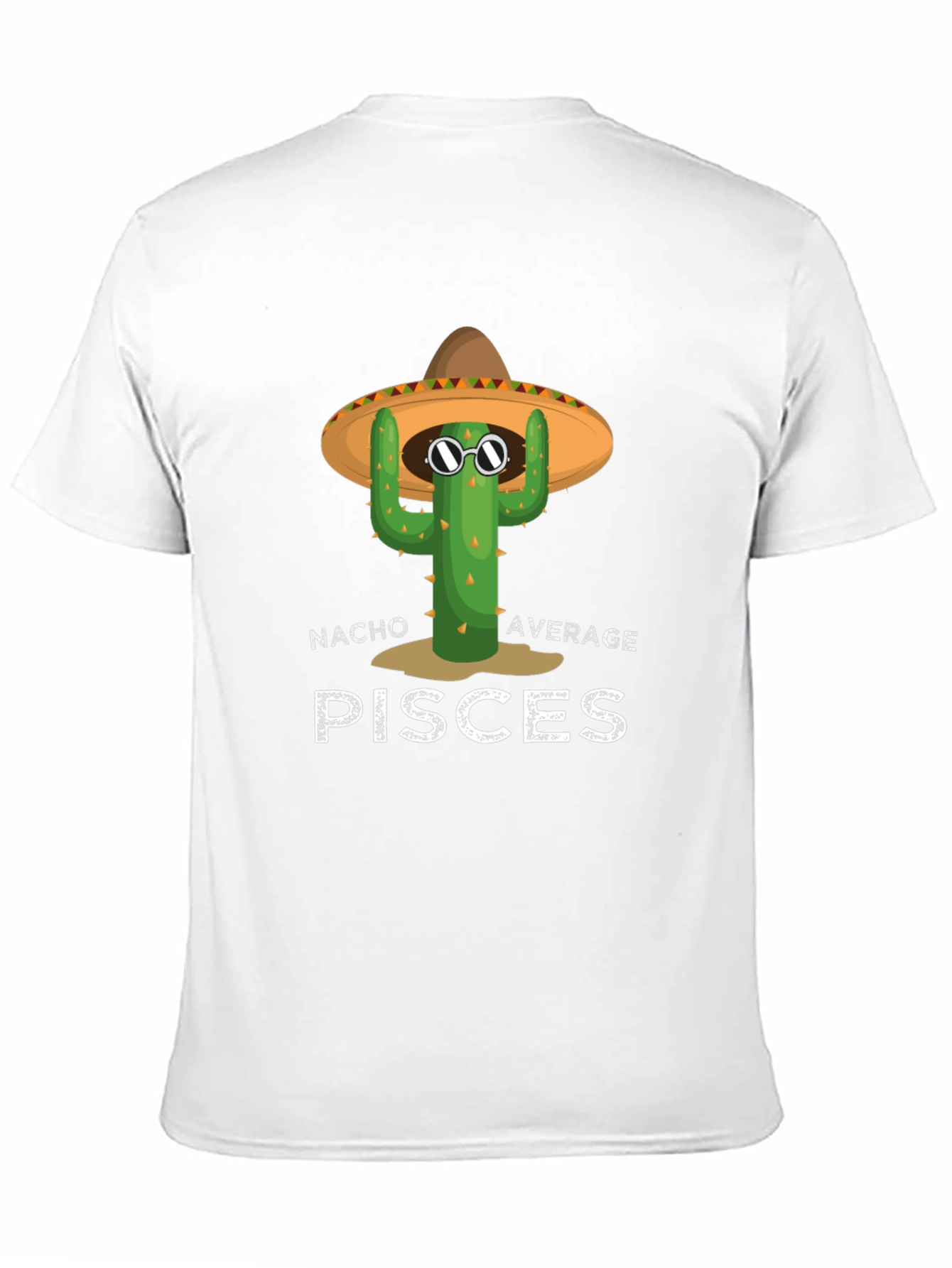 Nacho Average Pisces Cactus T-Shirt