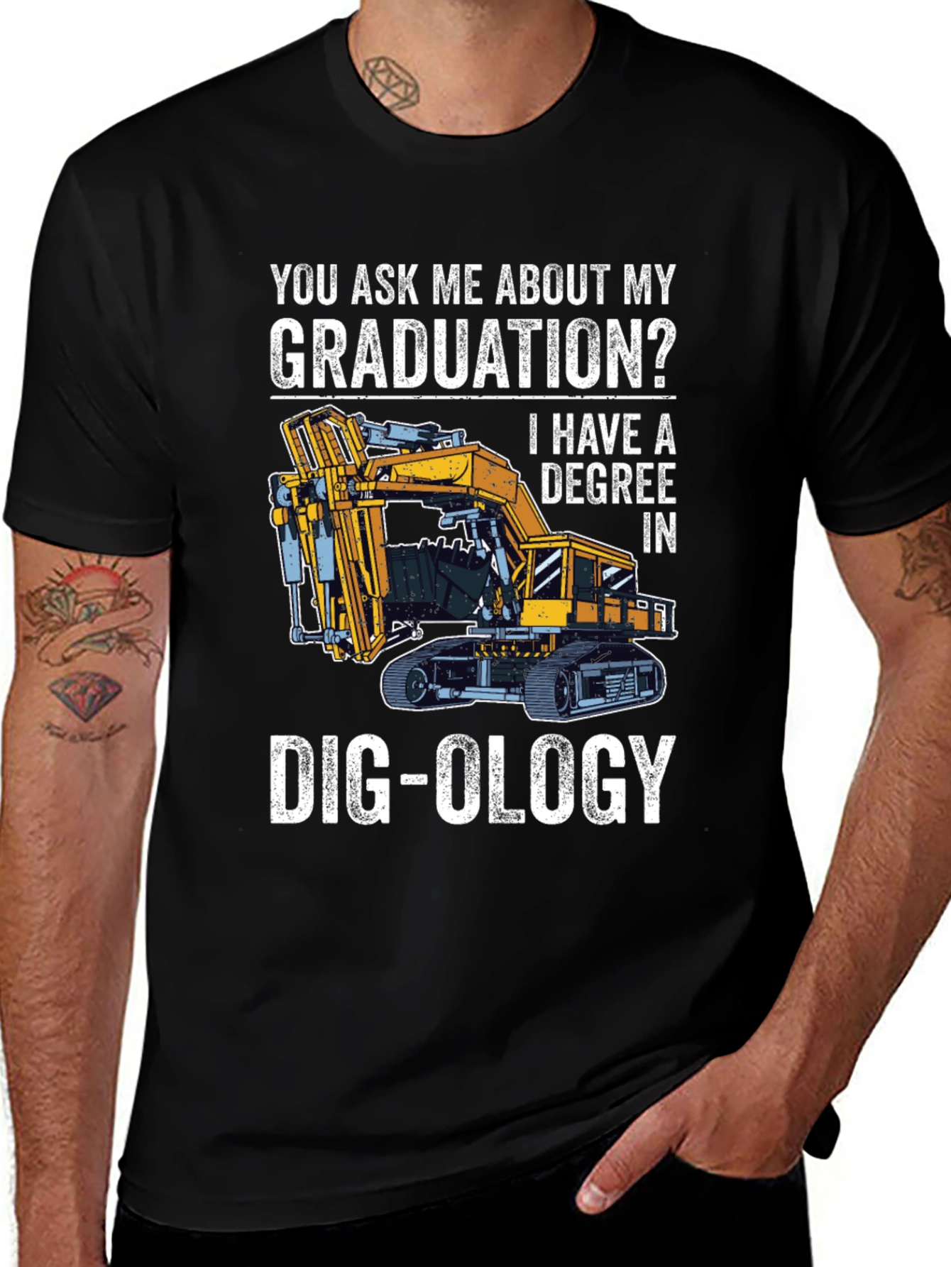 Dig-ology Degree T-Shirt - Graduation Gift