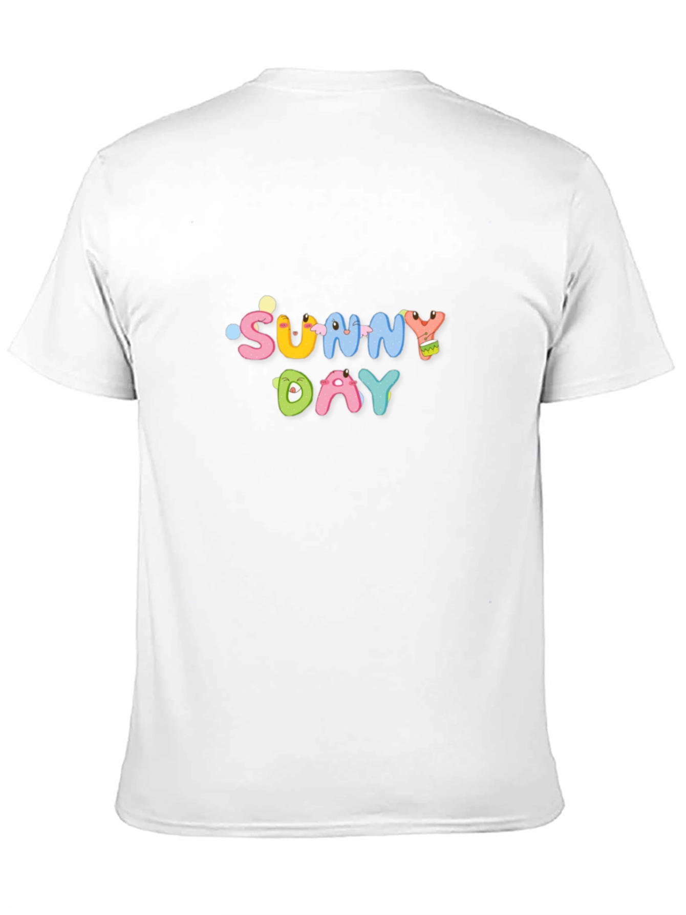 Sunny Day Graphic Black T-Shirt