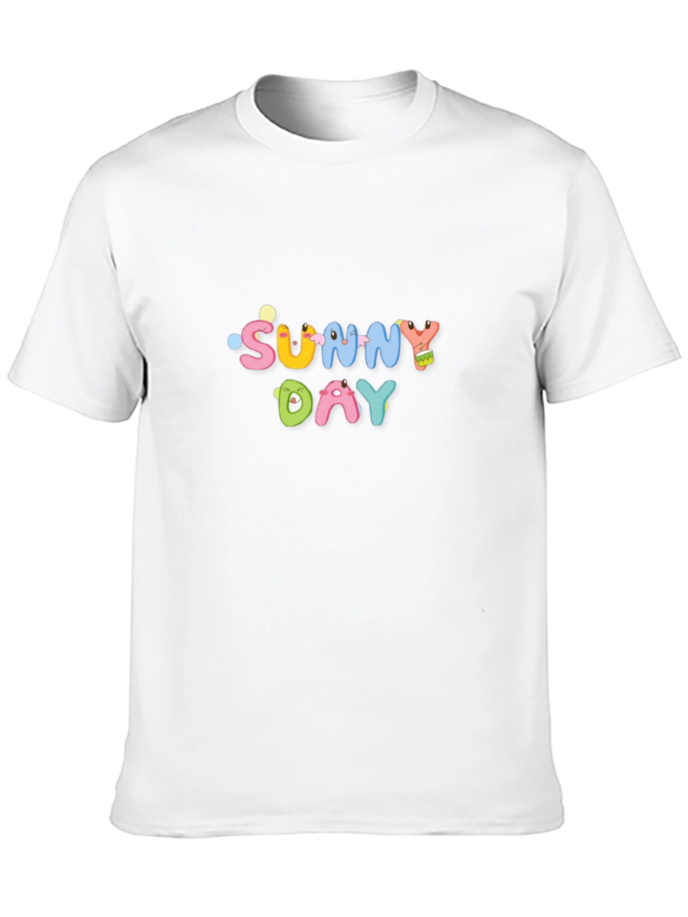 Sunny Day Graphic Black T-Shirt