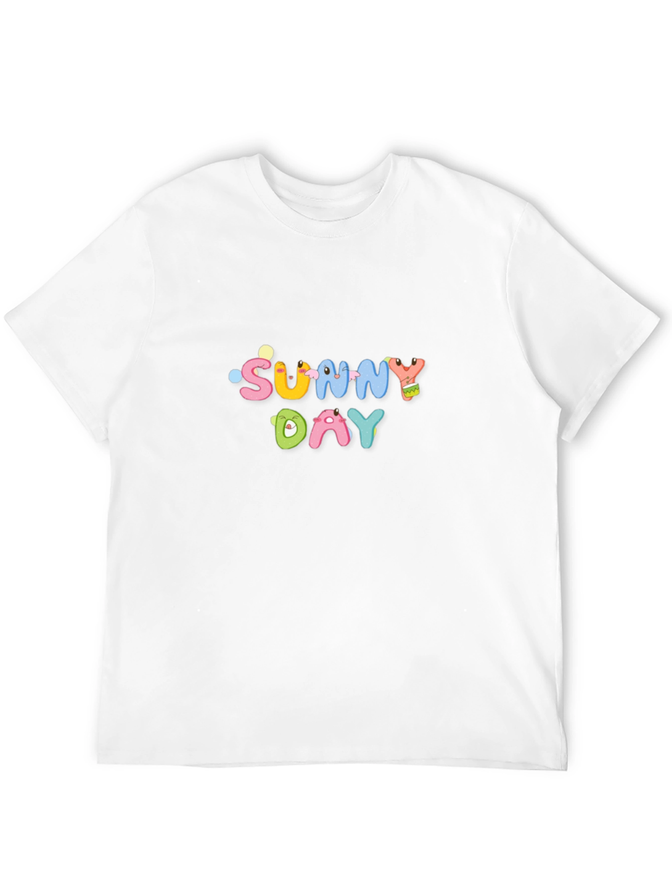 Sunny Day Graphic Black T-Shirt