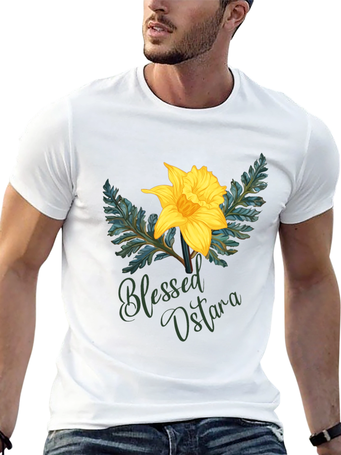 Blessed Ostara Floral T-Shirt