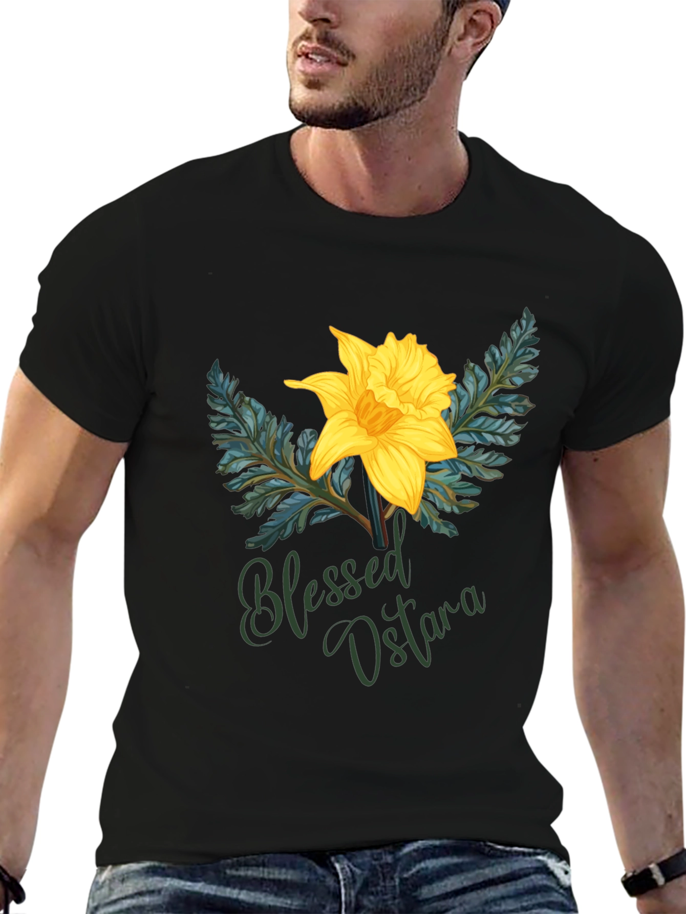 Blessed Ostara Floral T-Shirt