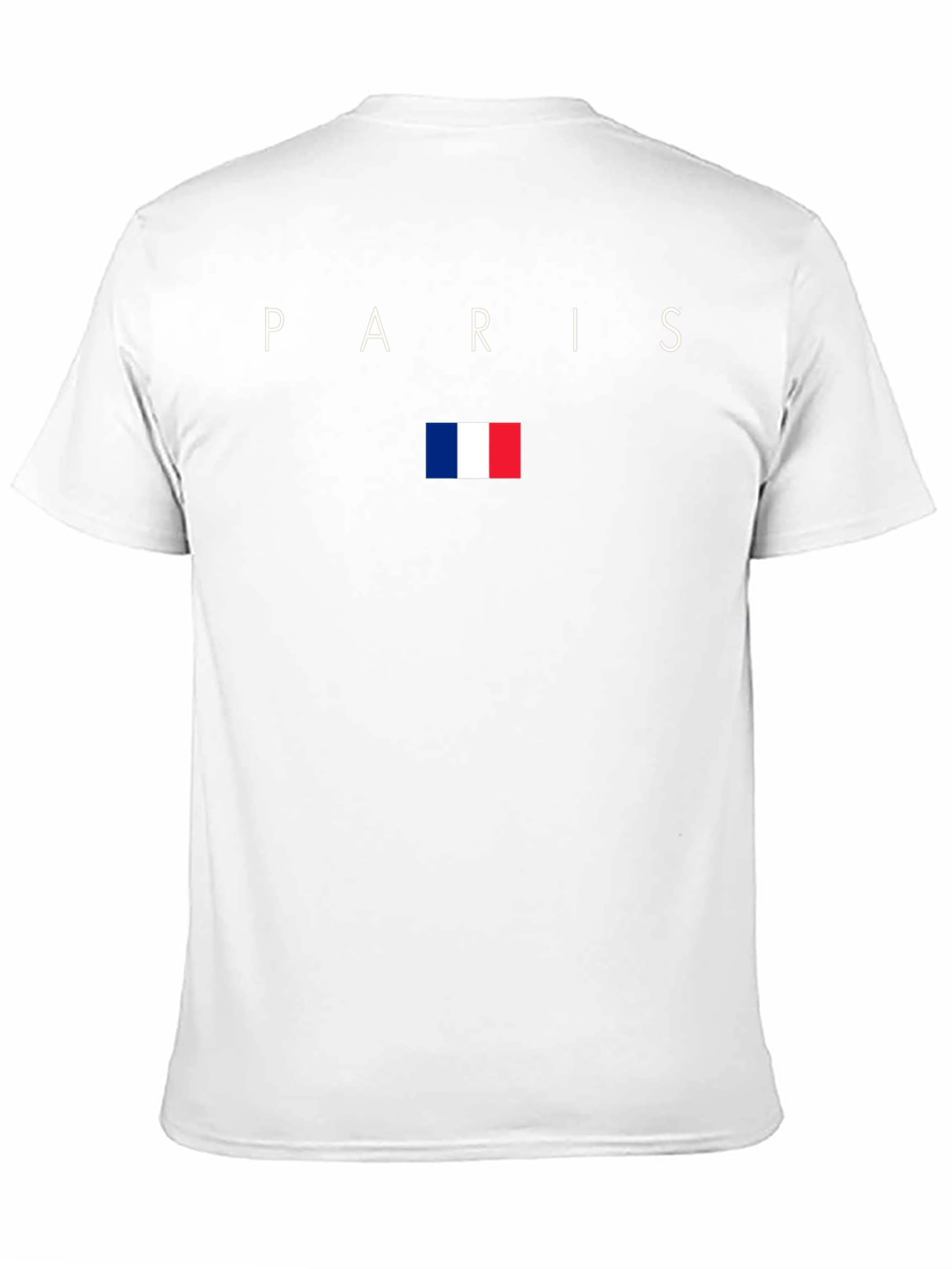 Paris France Flag Graphic T-Shirt