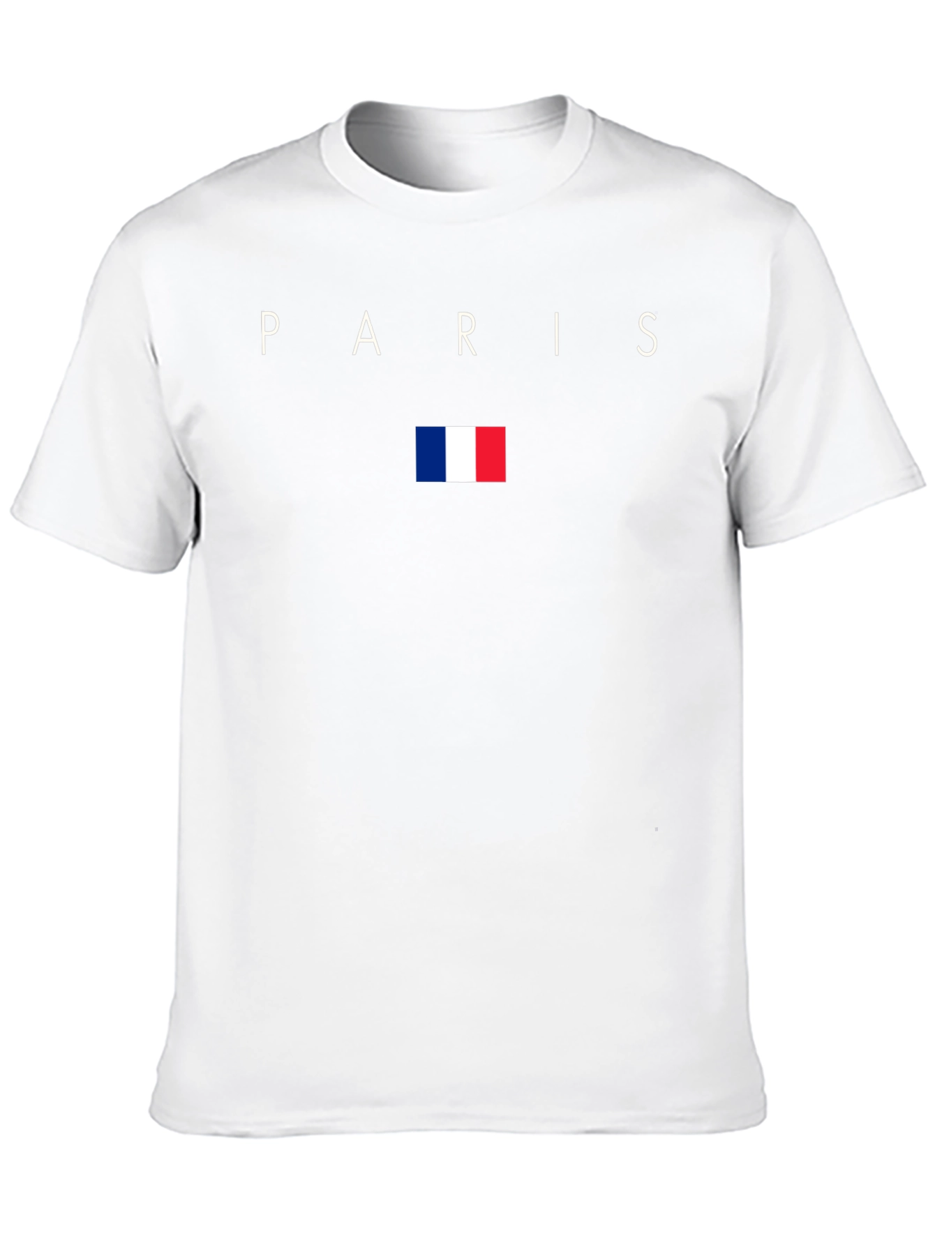 Paris France Flag Graphic T-Shirt