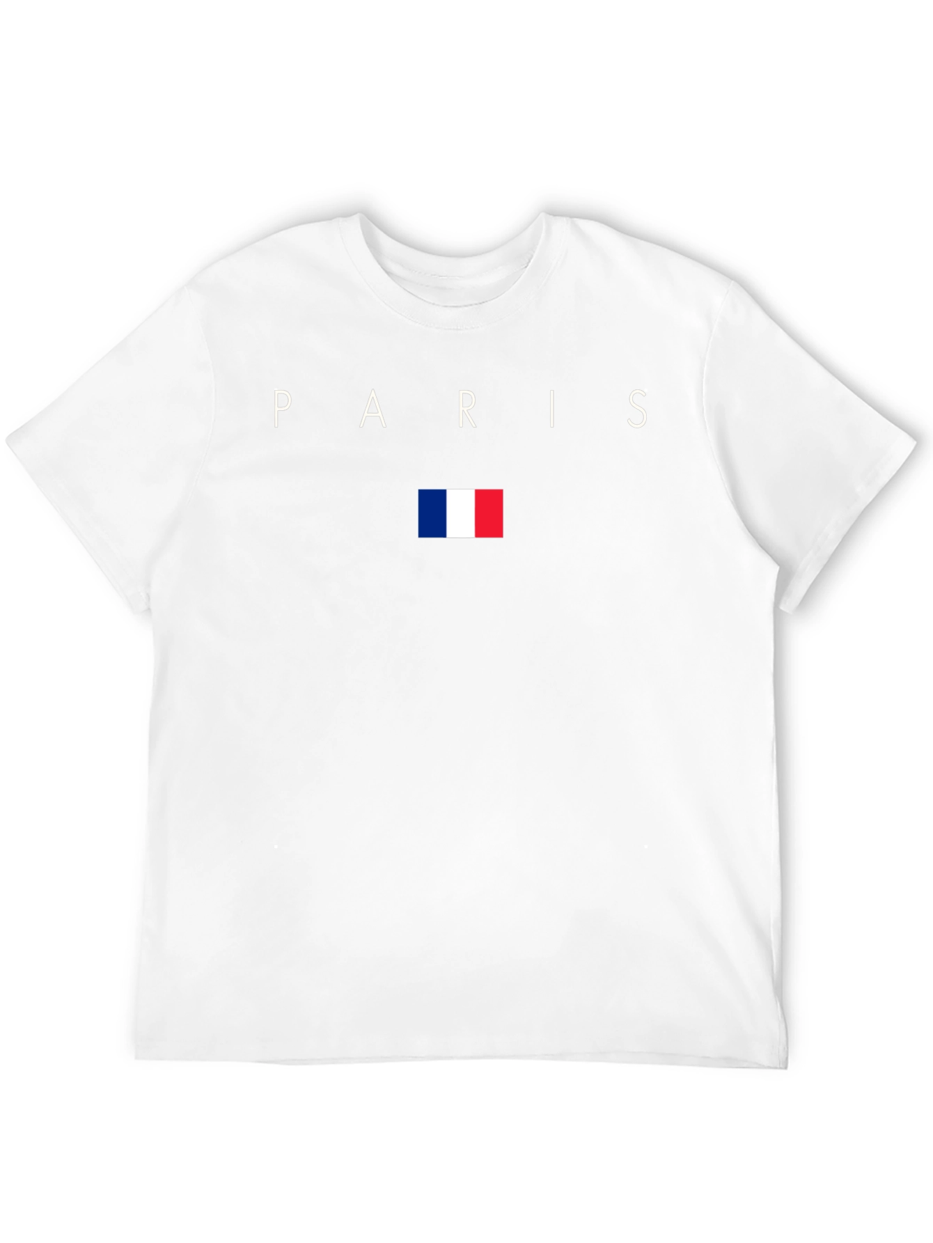 Paris France Flag Graphic T-Shirt