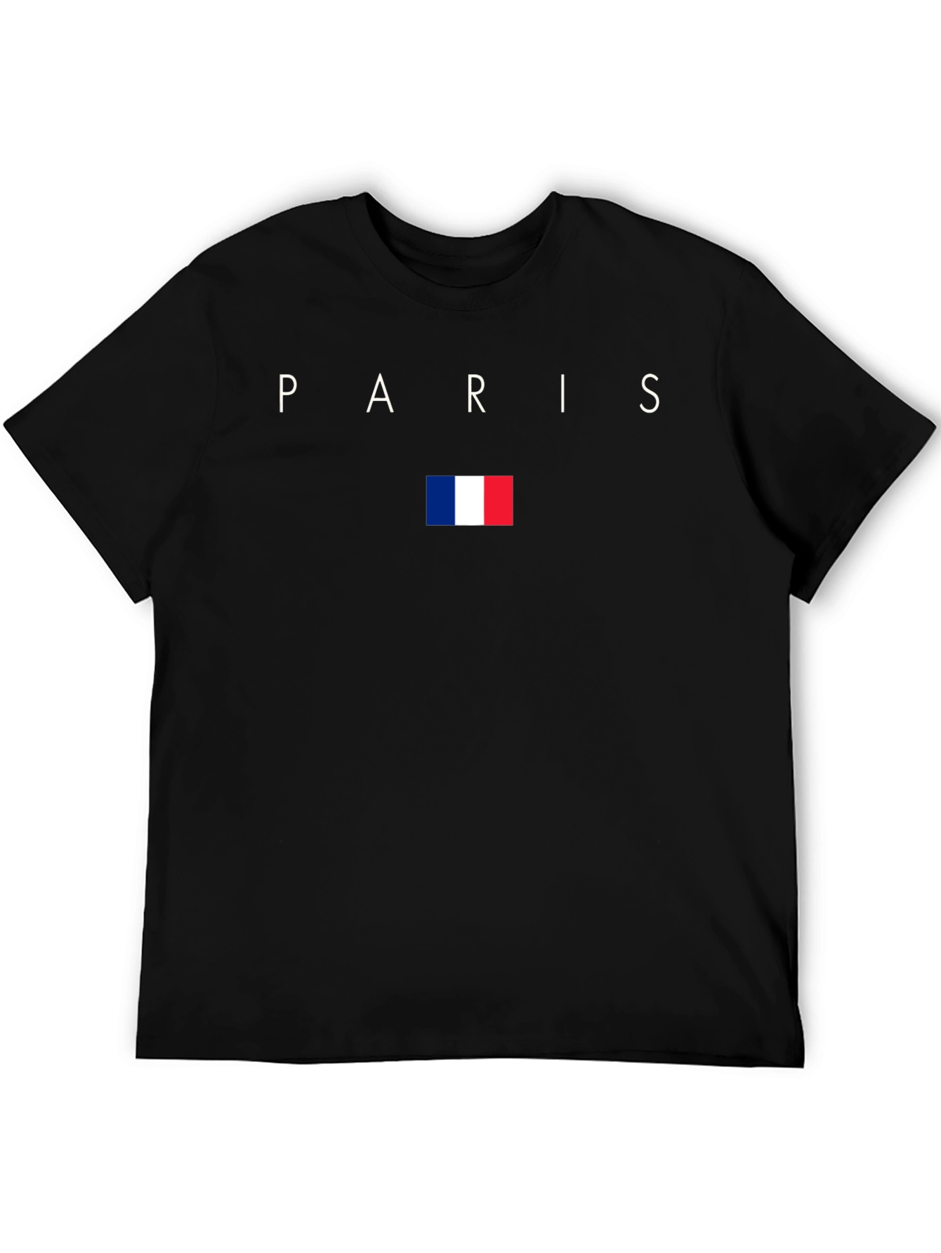 Paris France Flag Graphic T-Shirt
