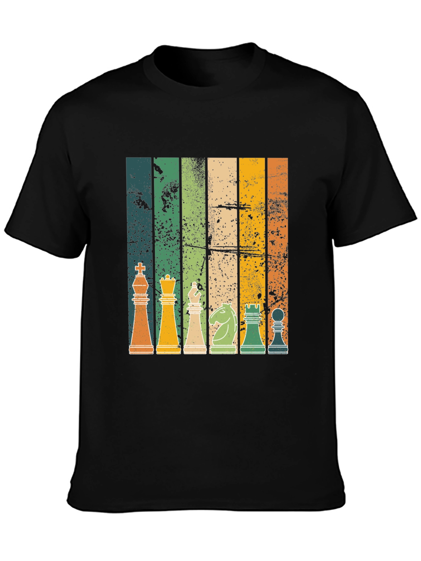 Retro Chess Piece T-Shirt