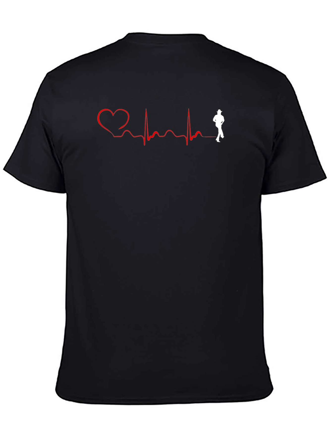 Heartbeat Dance Black T-Shirt