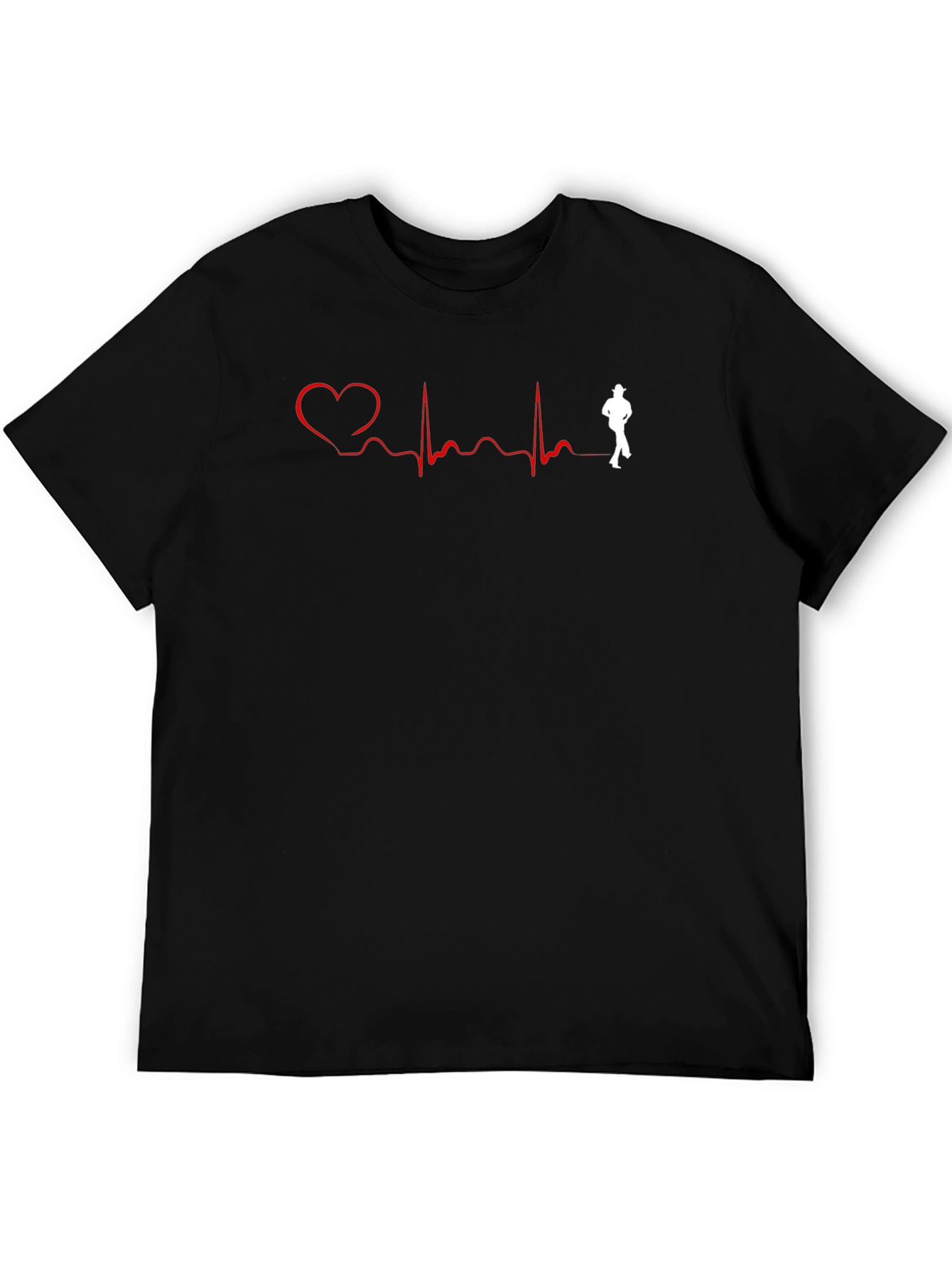 Heartbeat Dance Black T-Shirt