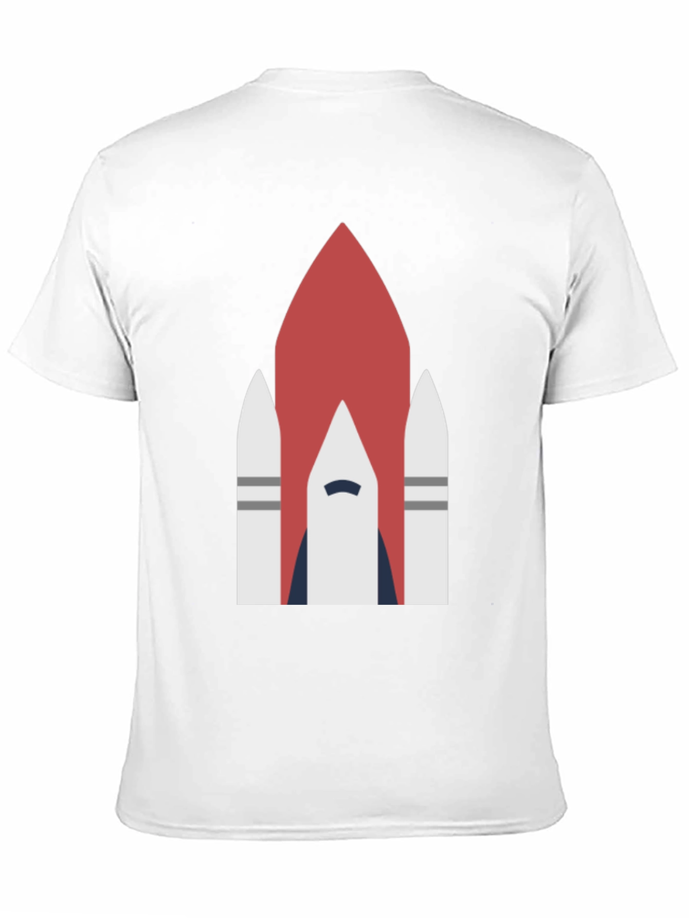 Rocket Graphic T-Shirt - Space Launch Design