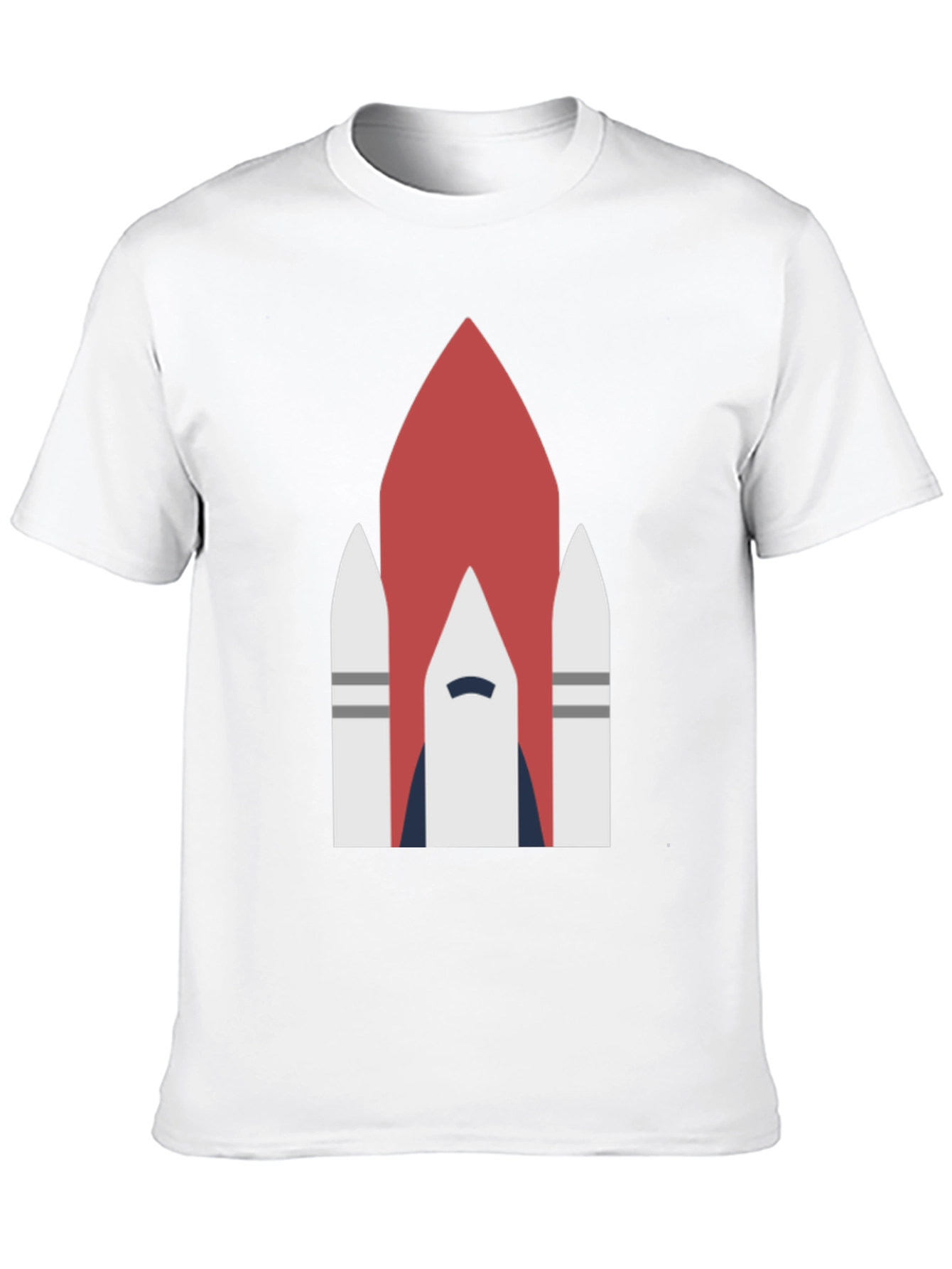 Rocket Graphic T-Shirt - Space Launch Design