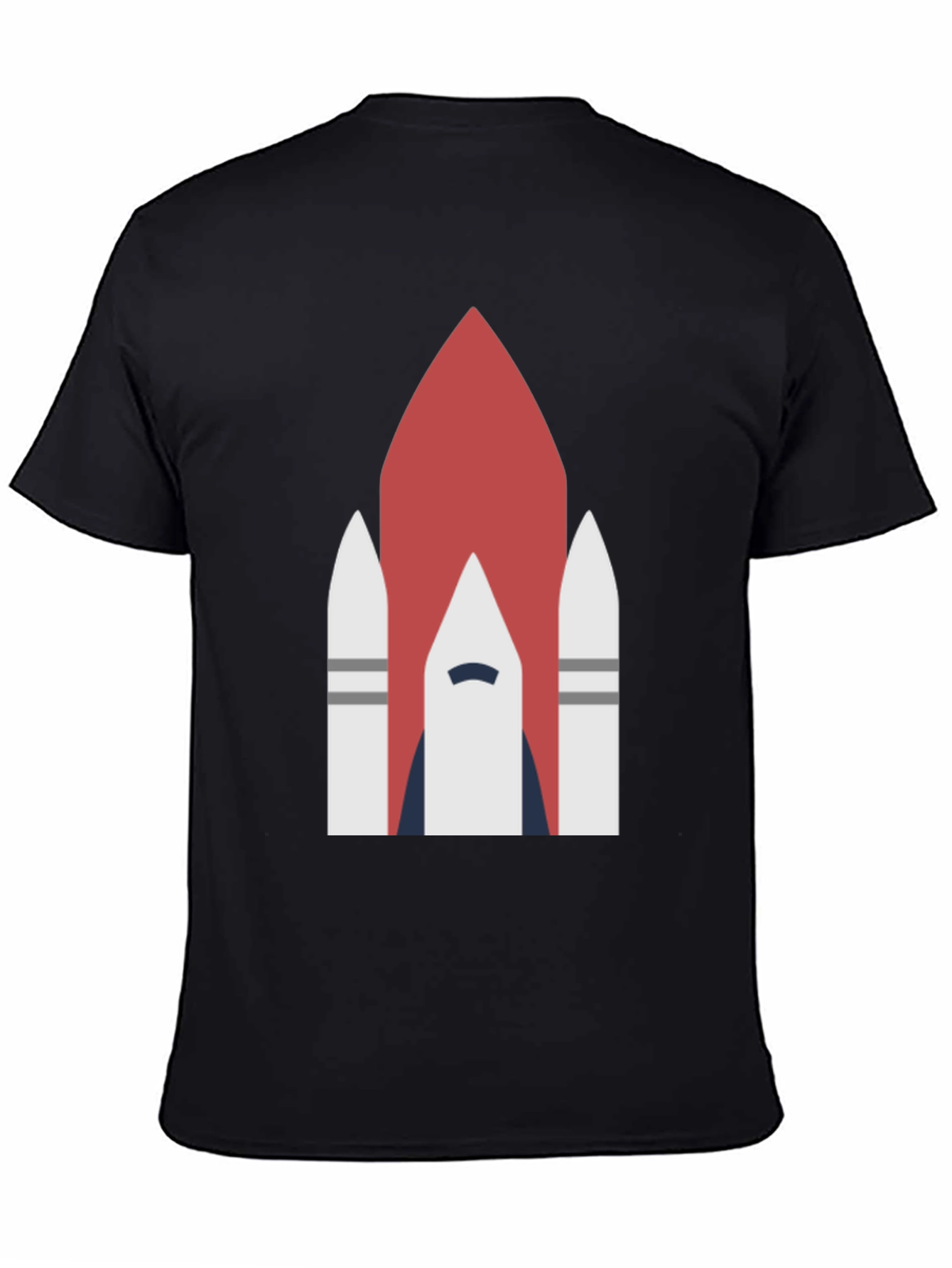 Rocket Graphic T-Shirt - Space Launch Design