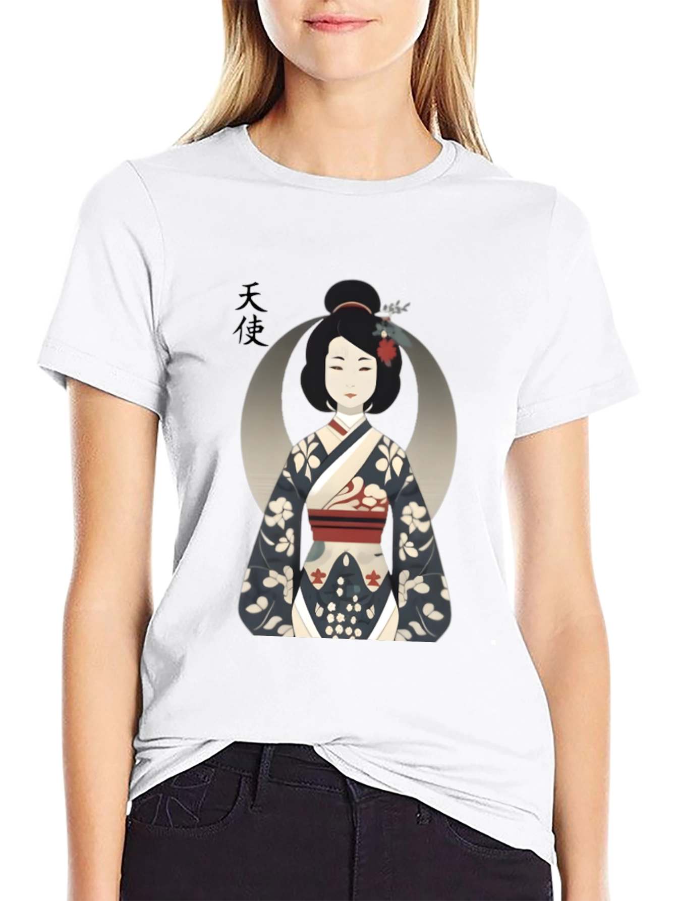 Geisha Graphic T-Shirt