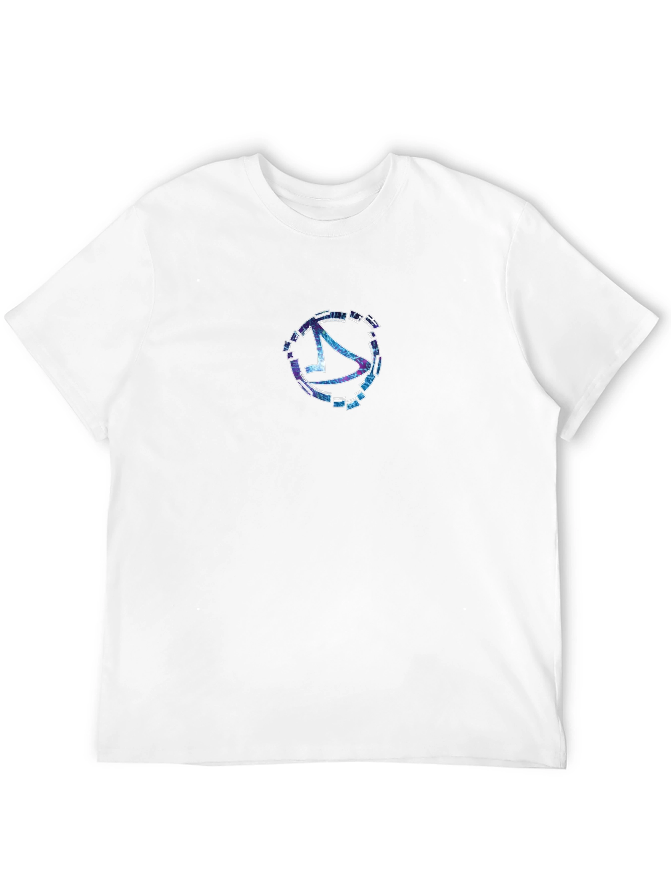Abstract Logo Graphic Black T-Shirt