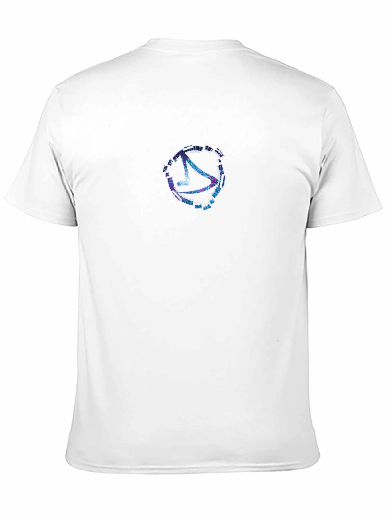 Abstract Logo Graphic Black T-Shirt