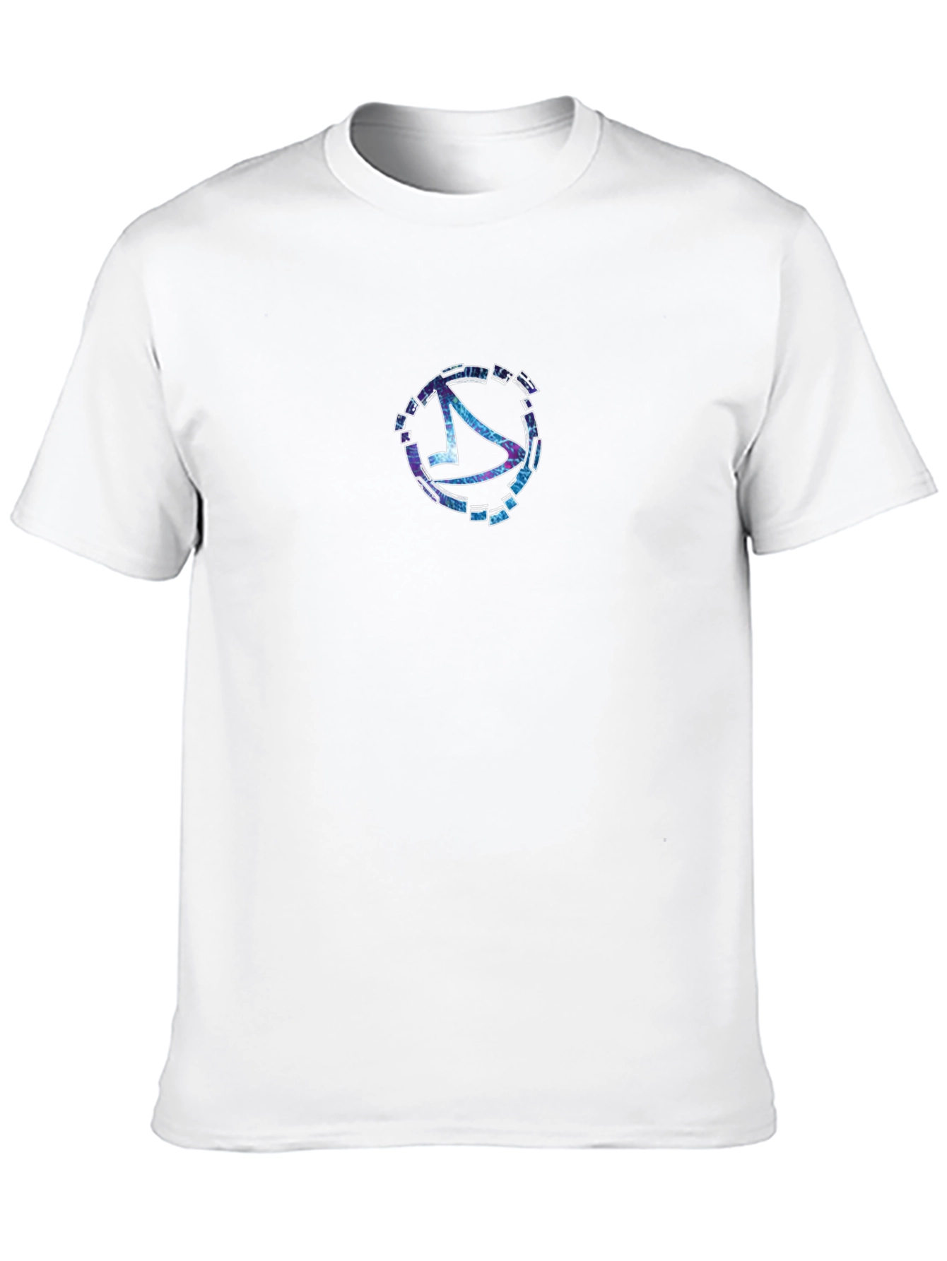 Abstract Logo Graphic Black T-Shirt