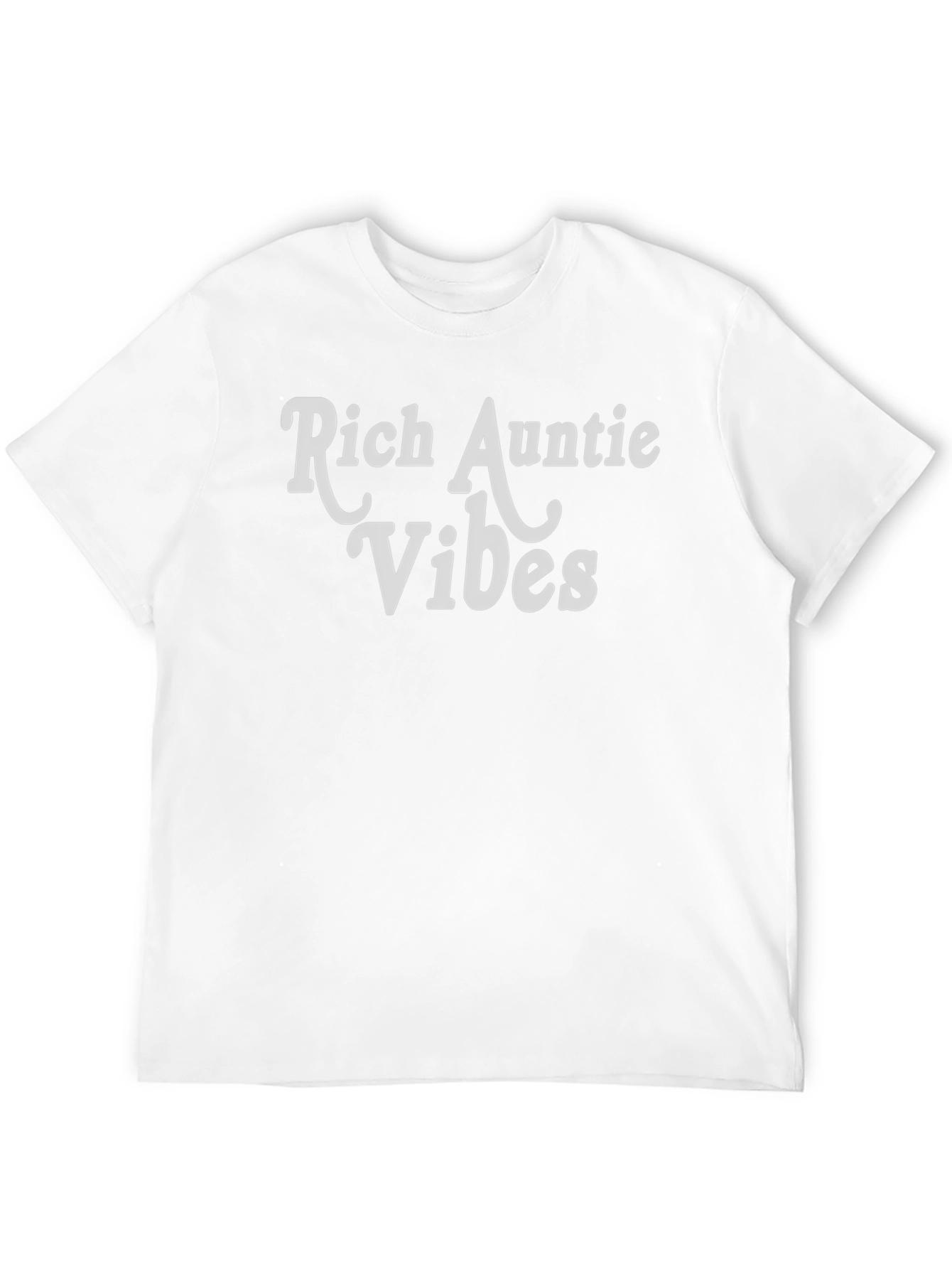 Rich Auntie Vibes Black T-Shirt