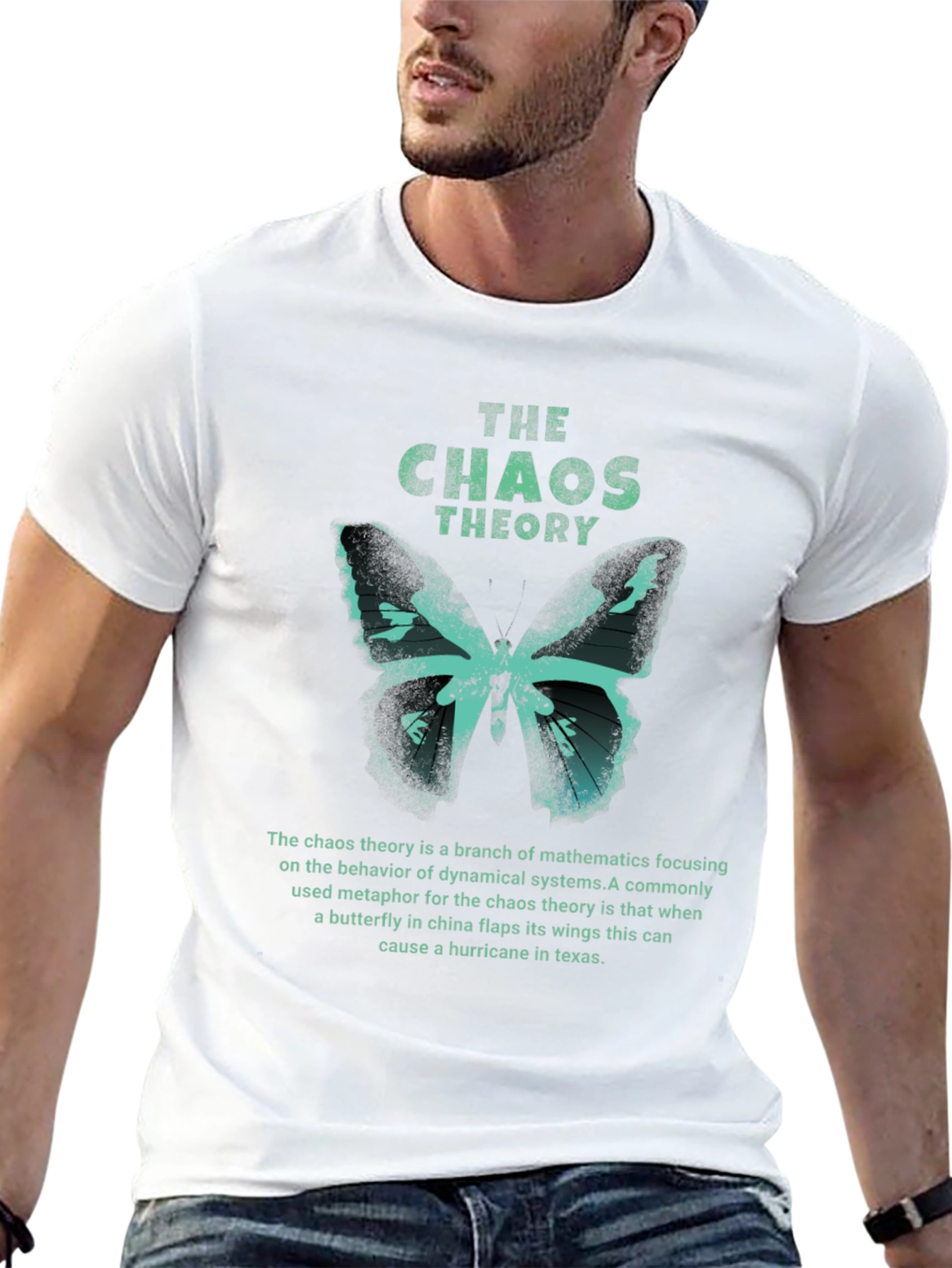 The Chaos Theory Butterfly Graphic T-Shirt