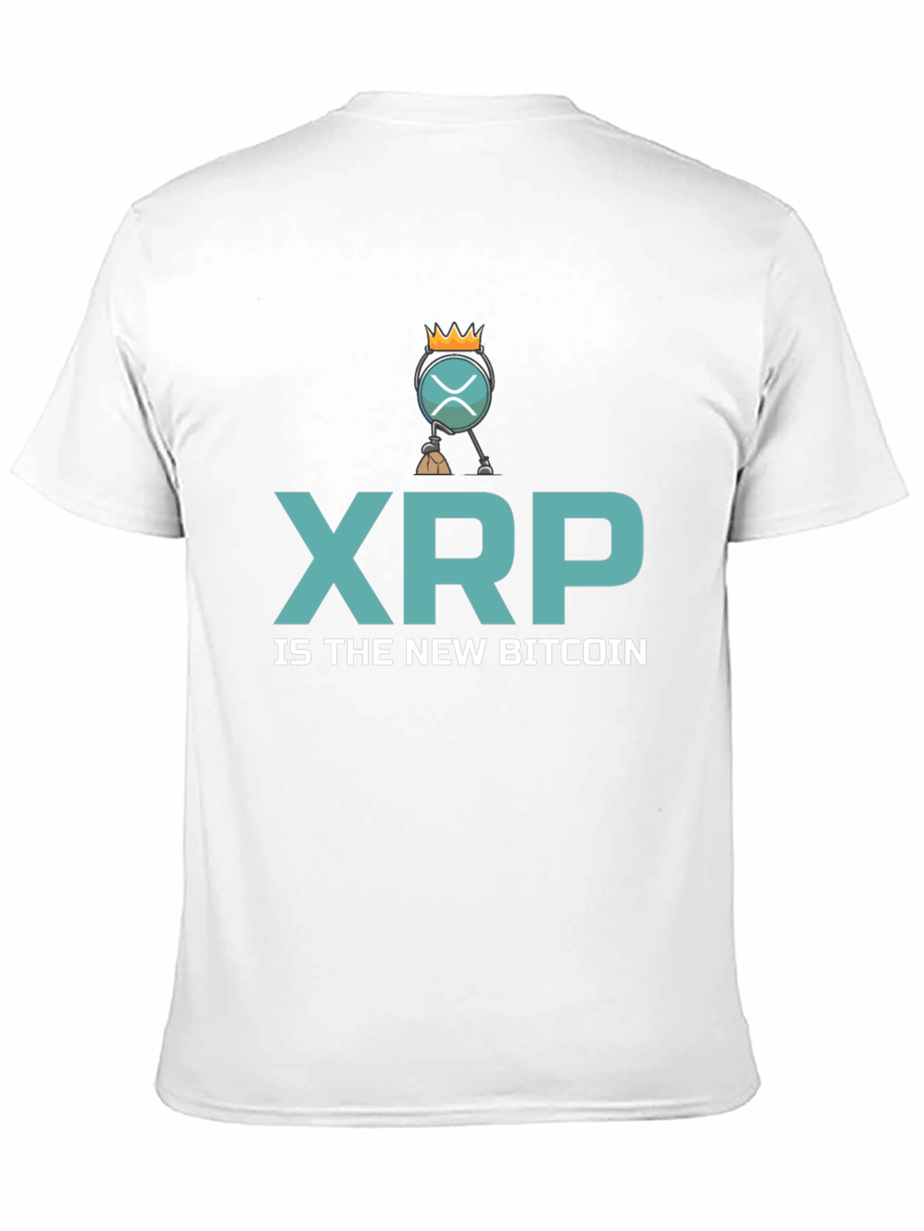 XRP is the New Bitcoin Black T-Shirt
