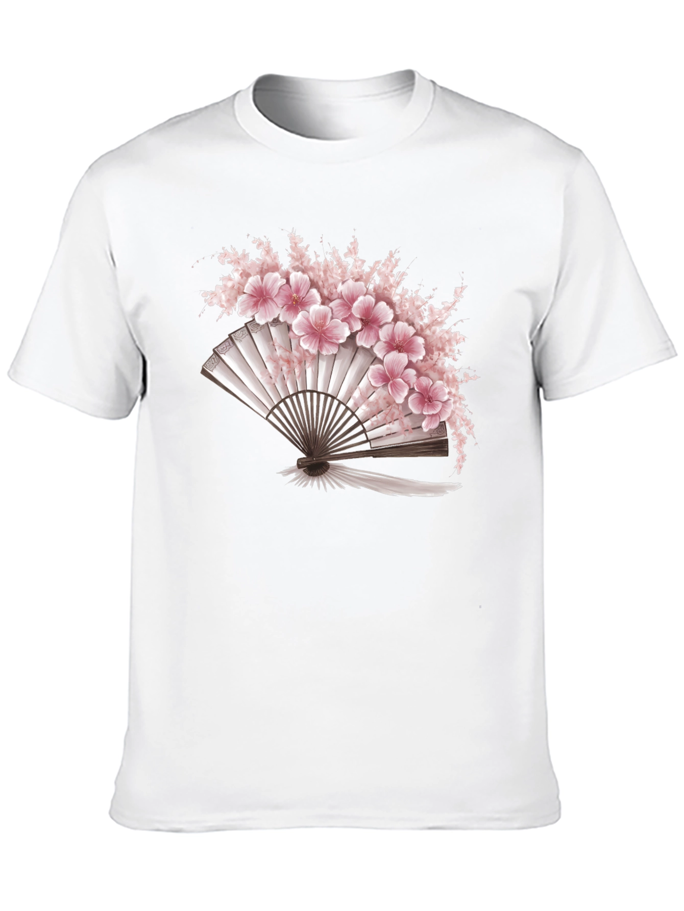 Sakura Fan Graphic Tee