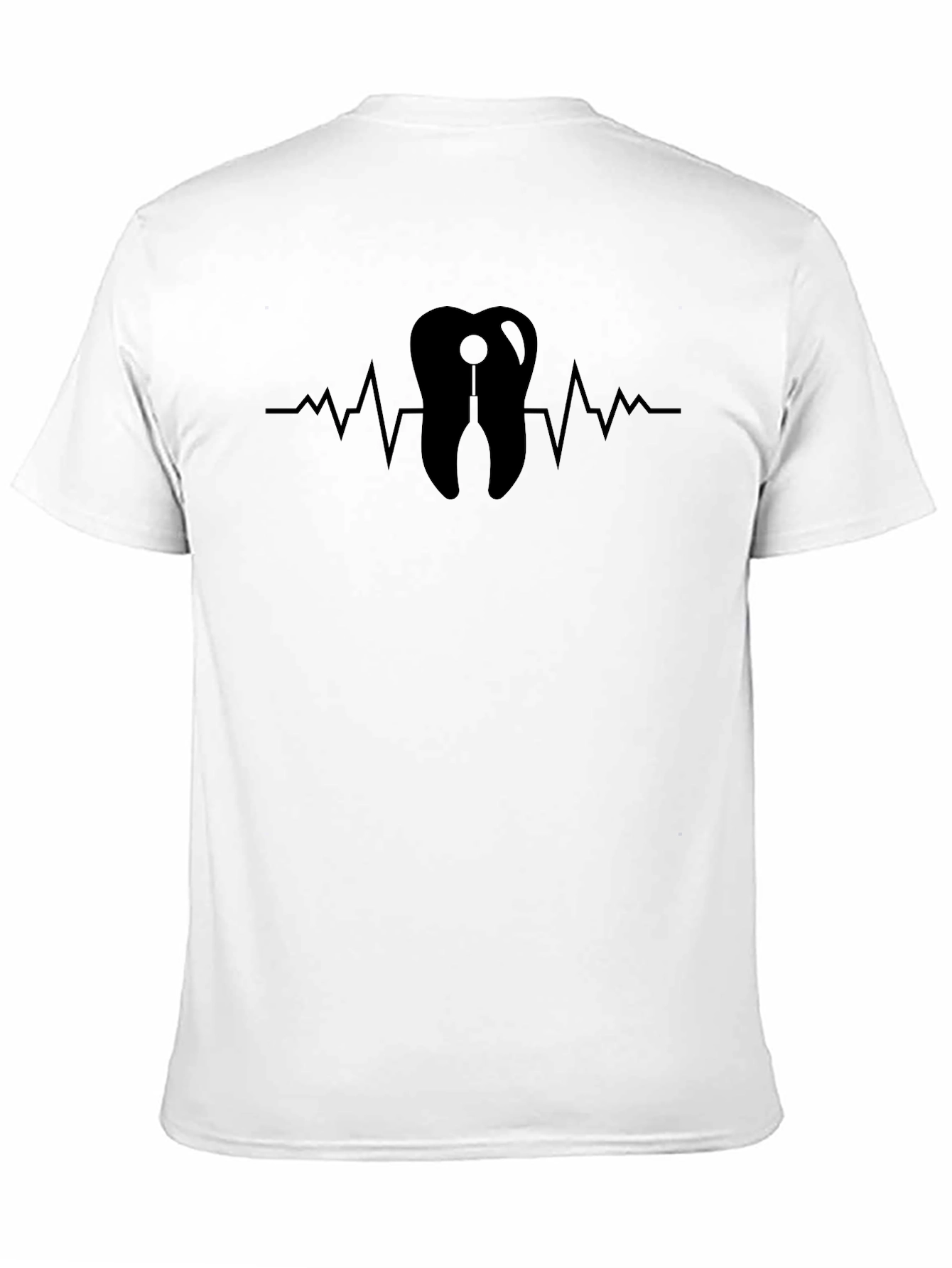 Dentist Heartbeat T-Shirt - Modern Graphic Tee