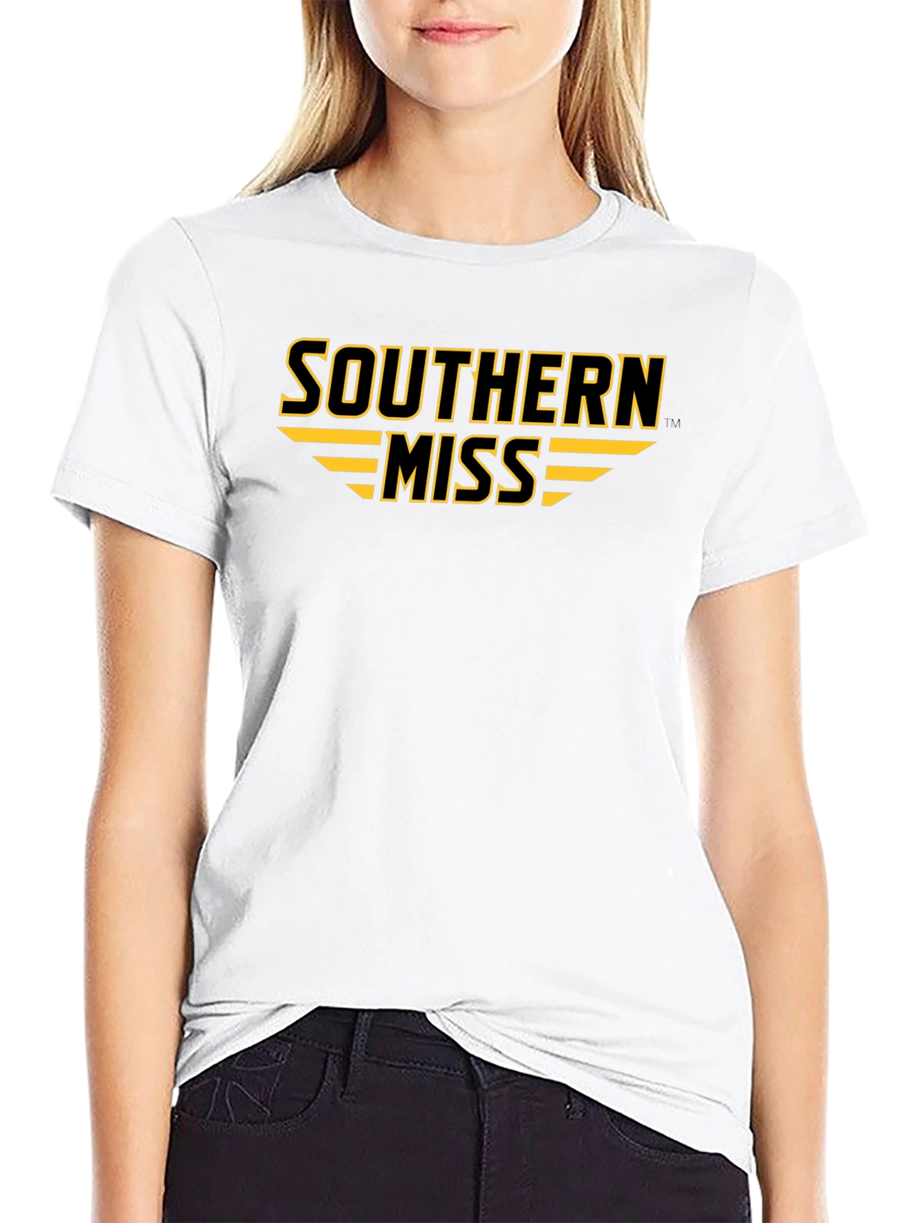 Southern Miss Golden Eagles Black T-Shirt